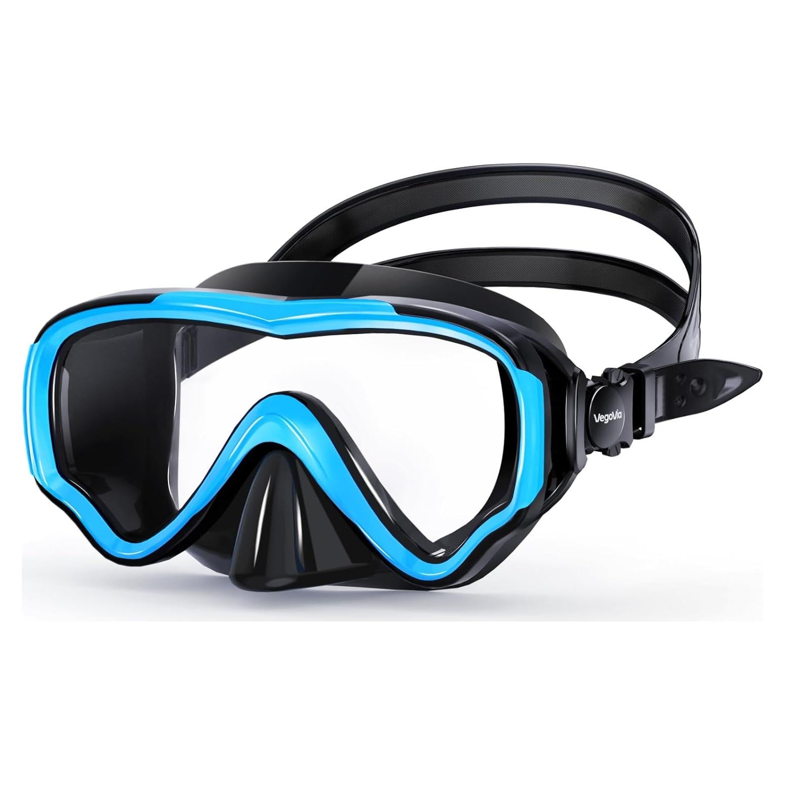 Gafas de natación VegoVia para niños con cubierta nasal - Anti-empañante