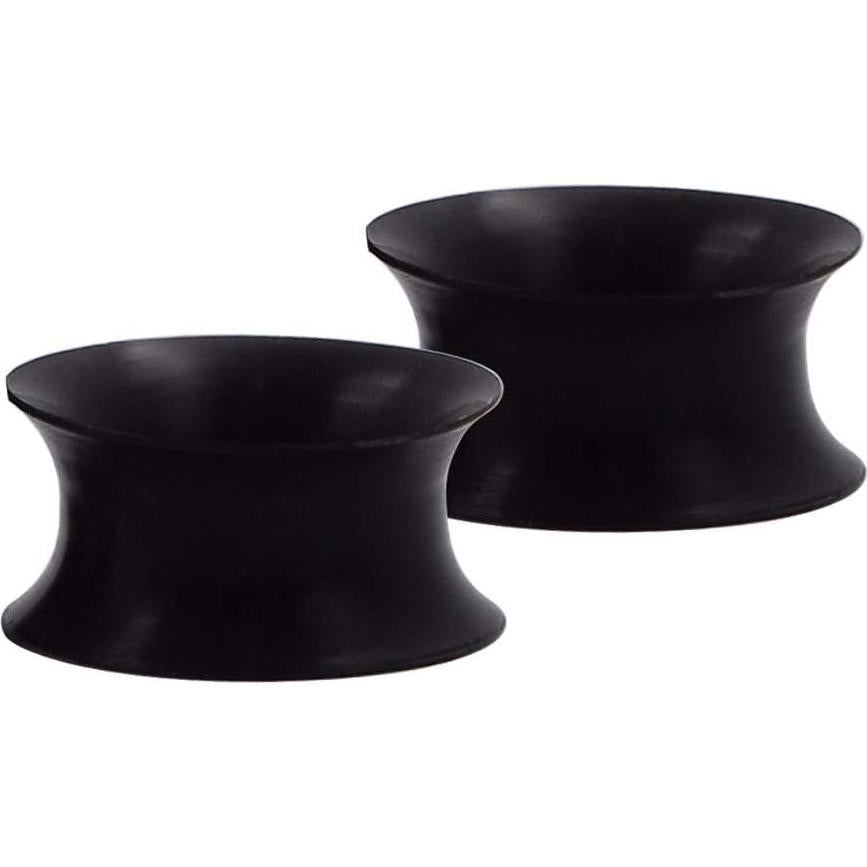 Tapones de Oreja de Silicona Stuppendux 2G-1" (6-25mm) Negro