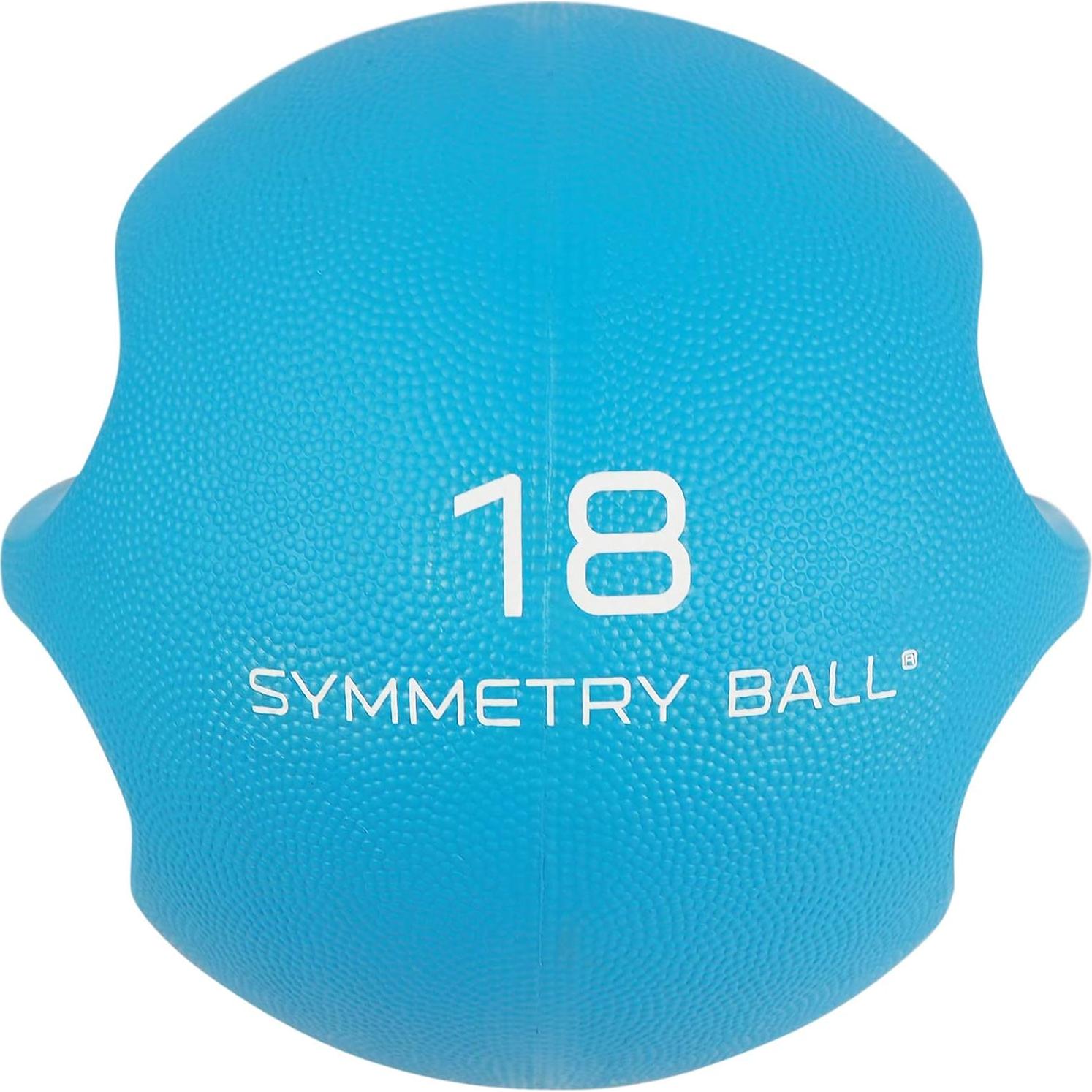 Bola de Medicina Cuerpo Inteligente 8.16 kg Doble Mango Azul