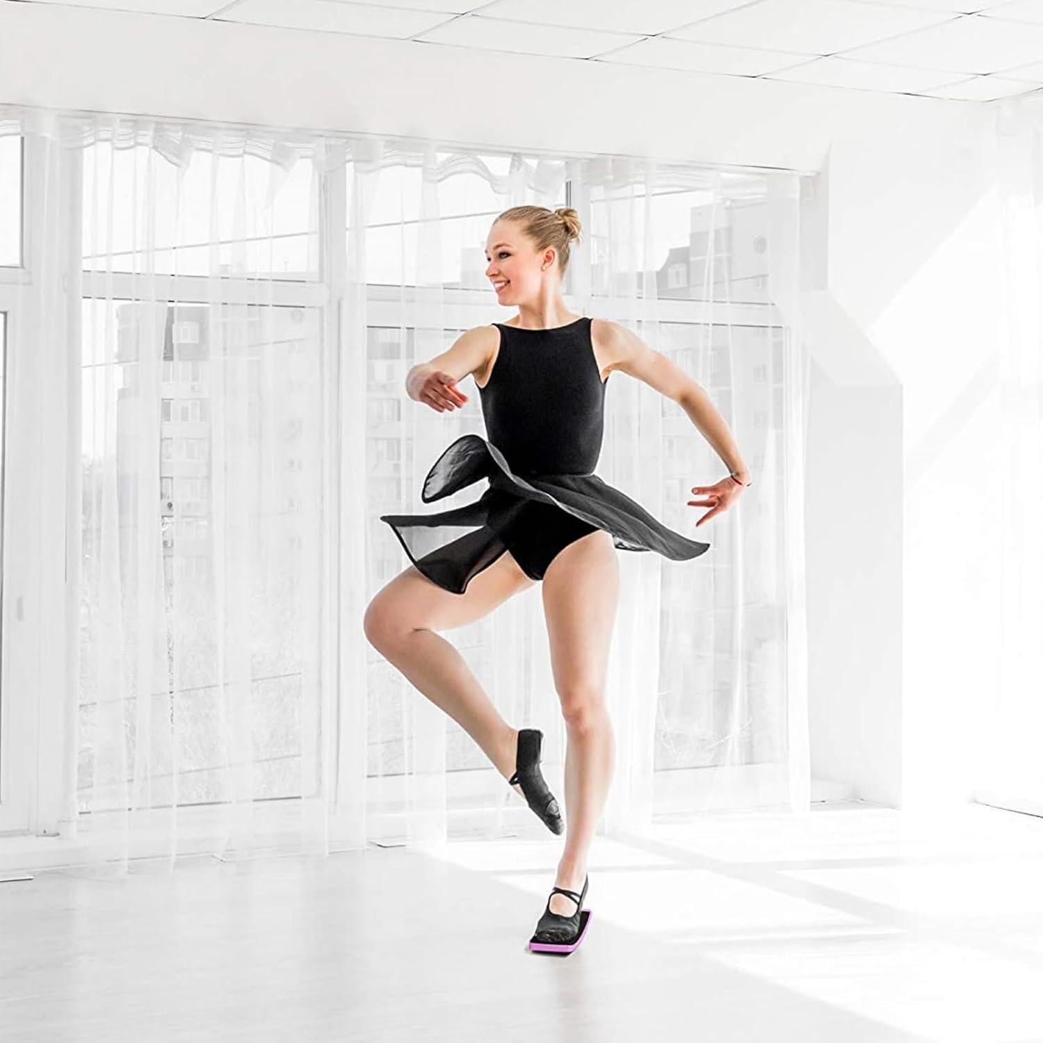 Tablero de Giro ZOENN para Danza y Patinaje - Rosa