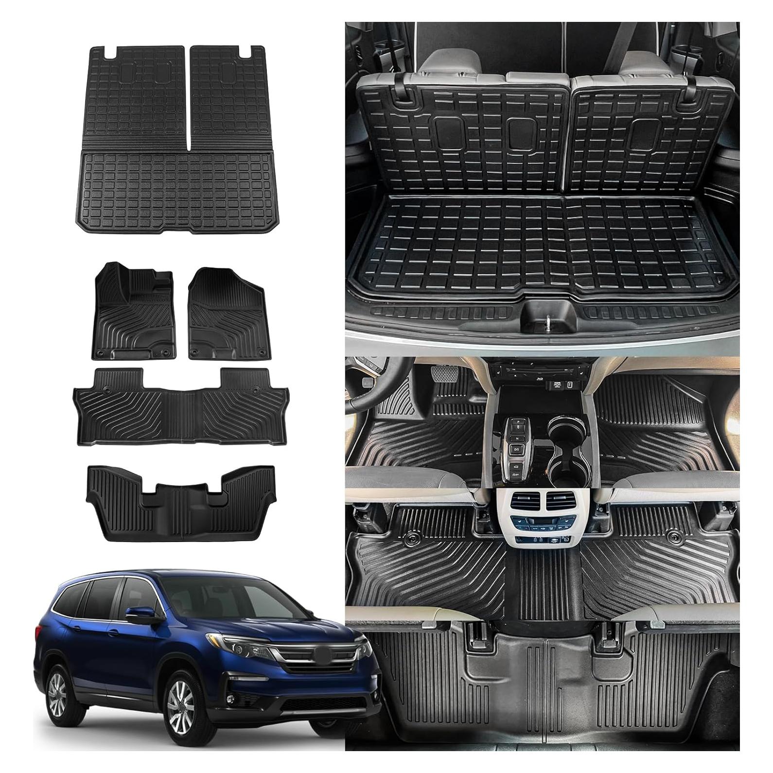 Alfombrillas Rongtaod para Honda Pilot 2016-2022 7 Asientos