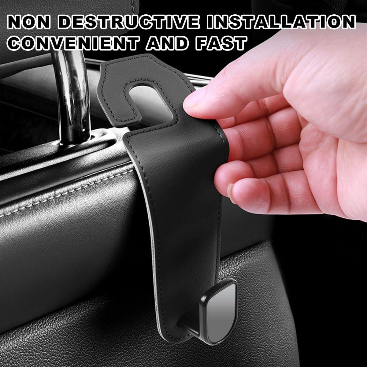 Ganchos para Reposacabezas de Auto Wevdn Beige - 2 PCS