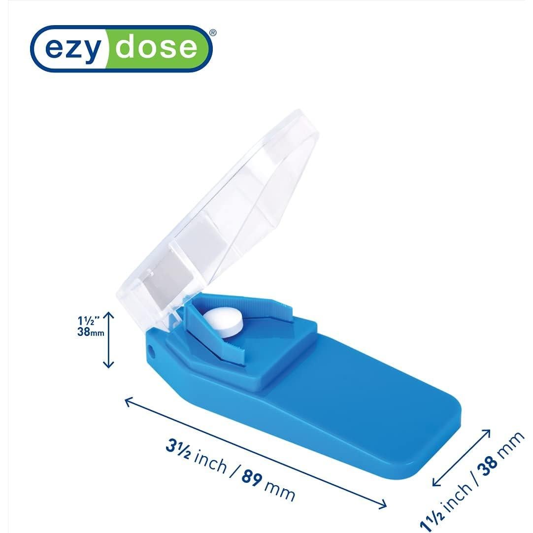 Planificador Semanal de Medicamentos EZY DOSE con Cortador