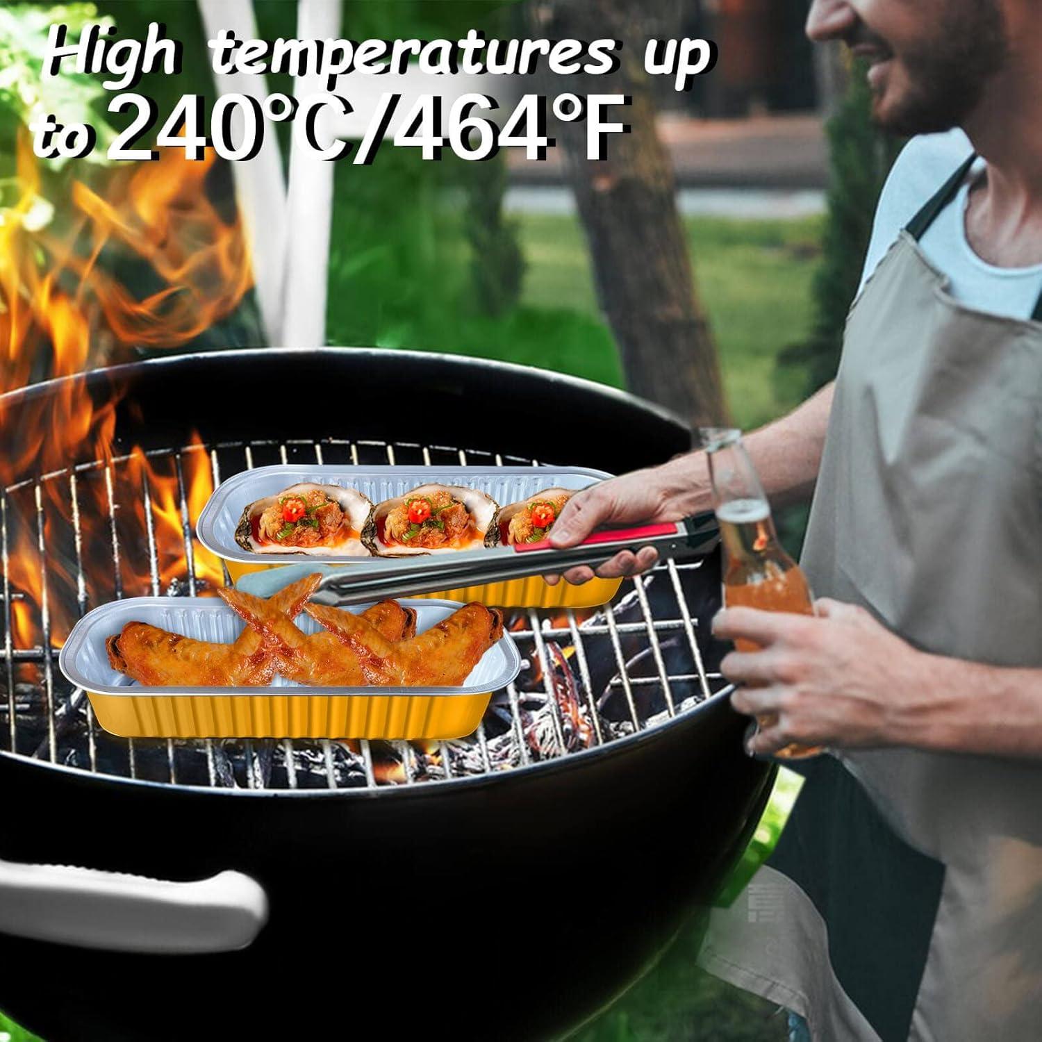 Moldes para Pasteles Mini JOYKLE con Tapas - Paquete de 50