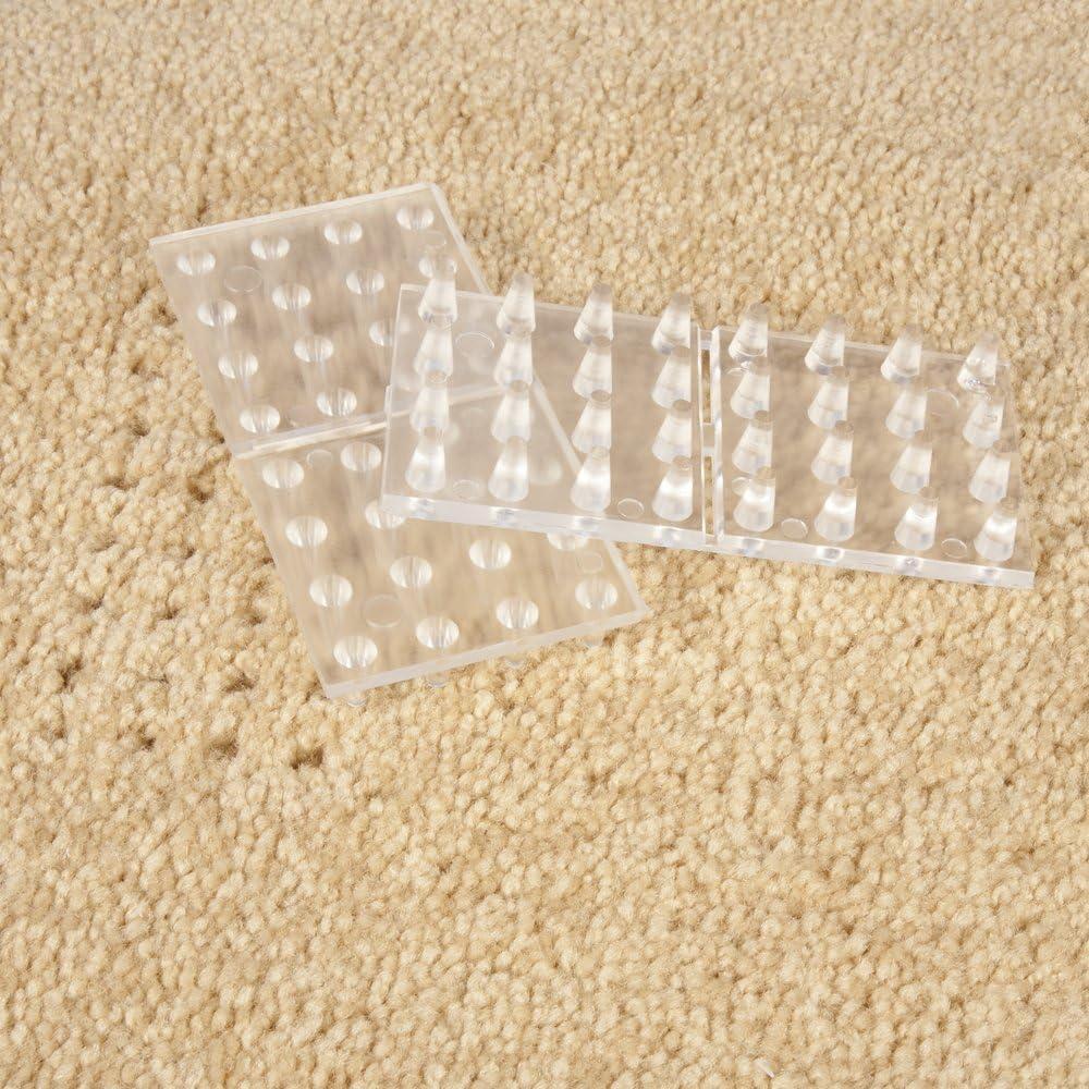 Protectores de Alfombra SoftTouch 10x10 cm Autoadhesivos