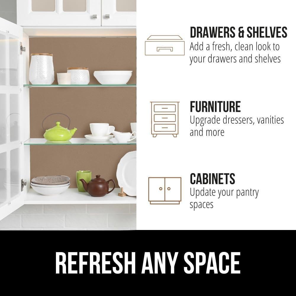 Forro Autoadhesivo GORILLA GRIP 30x305 cm Beige PVC