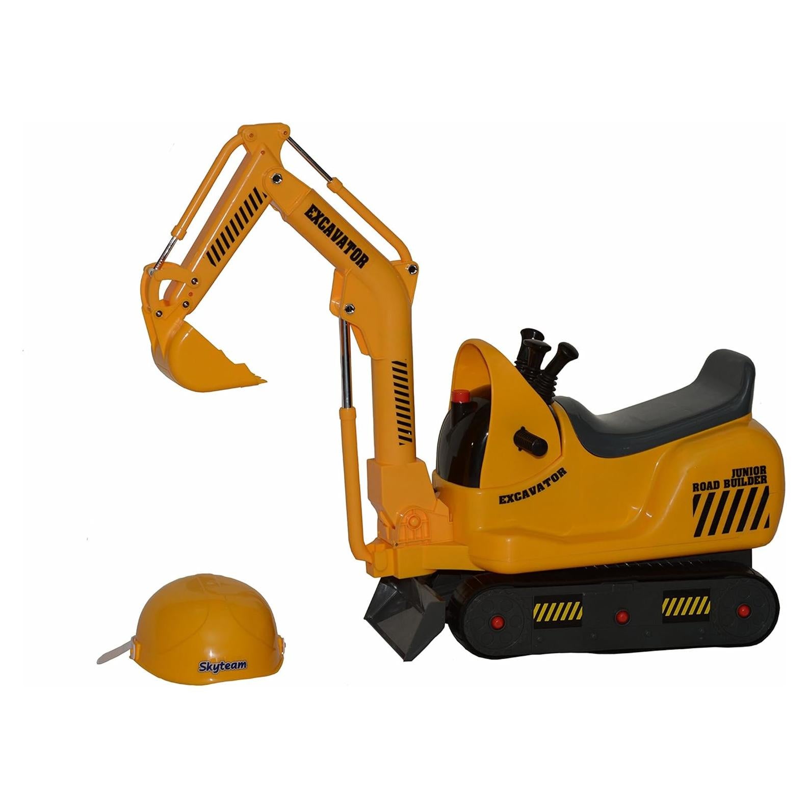 Excavadora Micro Skyteam Montable Amarillo 80x66 cm