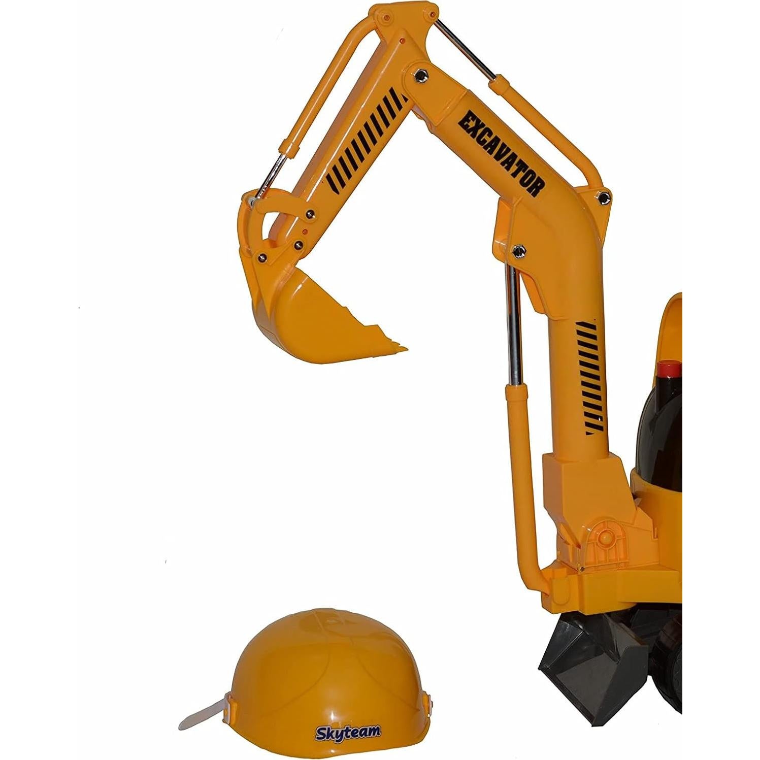 Excavadora Micro Skyteam Montable Amarillo 80x66 cm