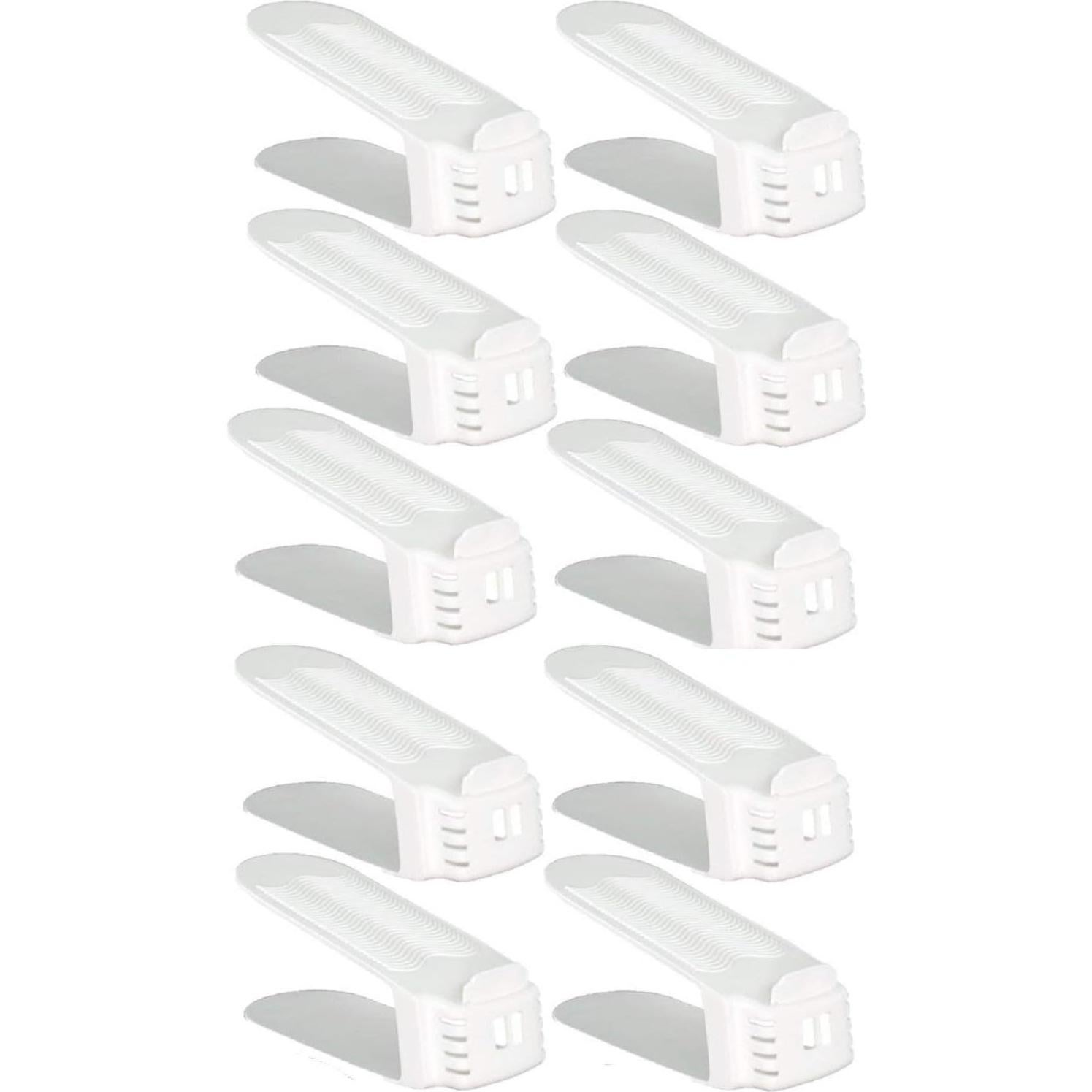 Unidades de Almacenamiento Shoe Slotz Marfil - Paquete de 10