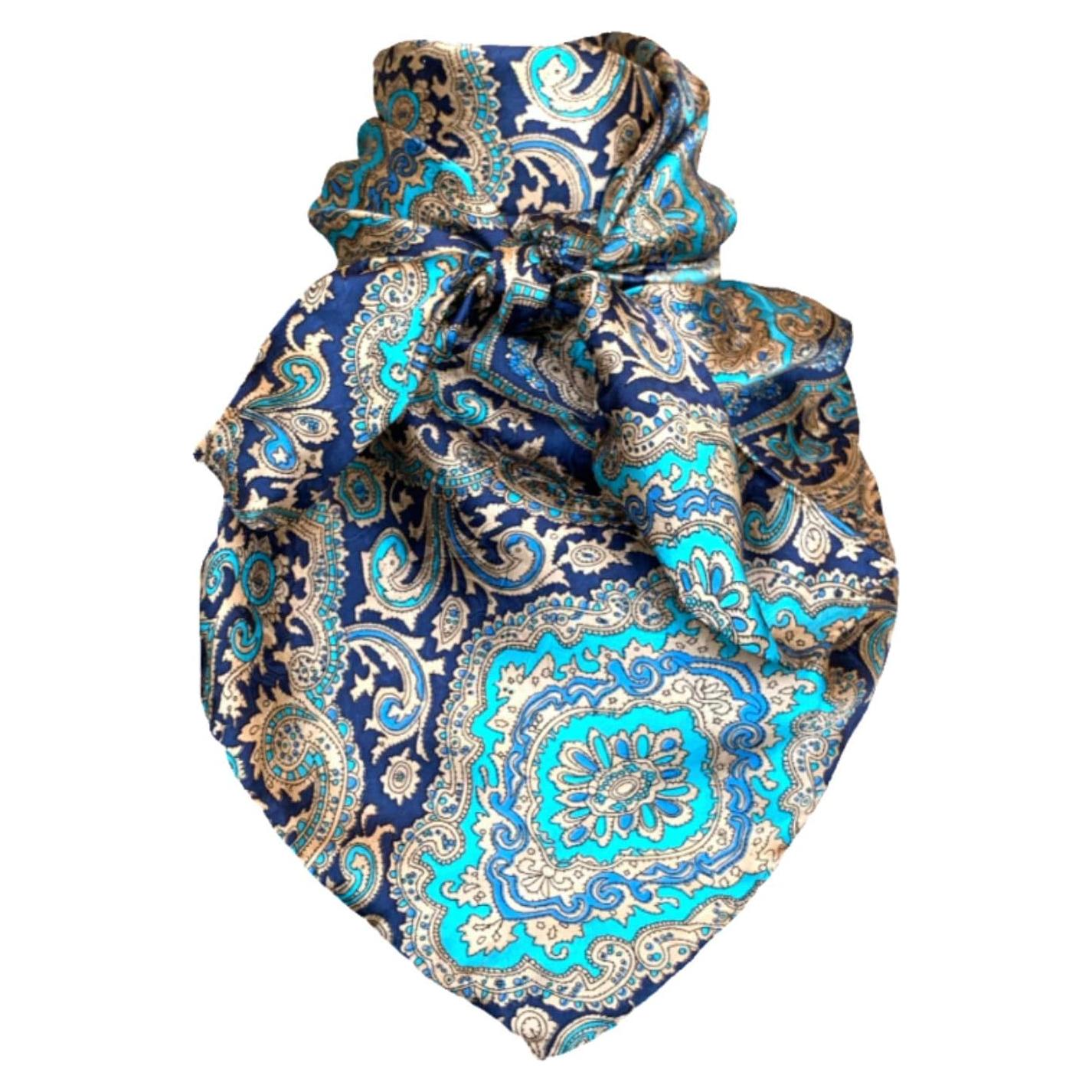 Pañuelo Vaquero Paisley Wyoming Traders 100% Seda 87.6 cm