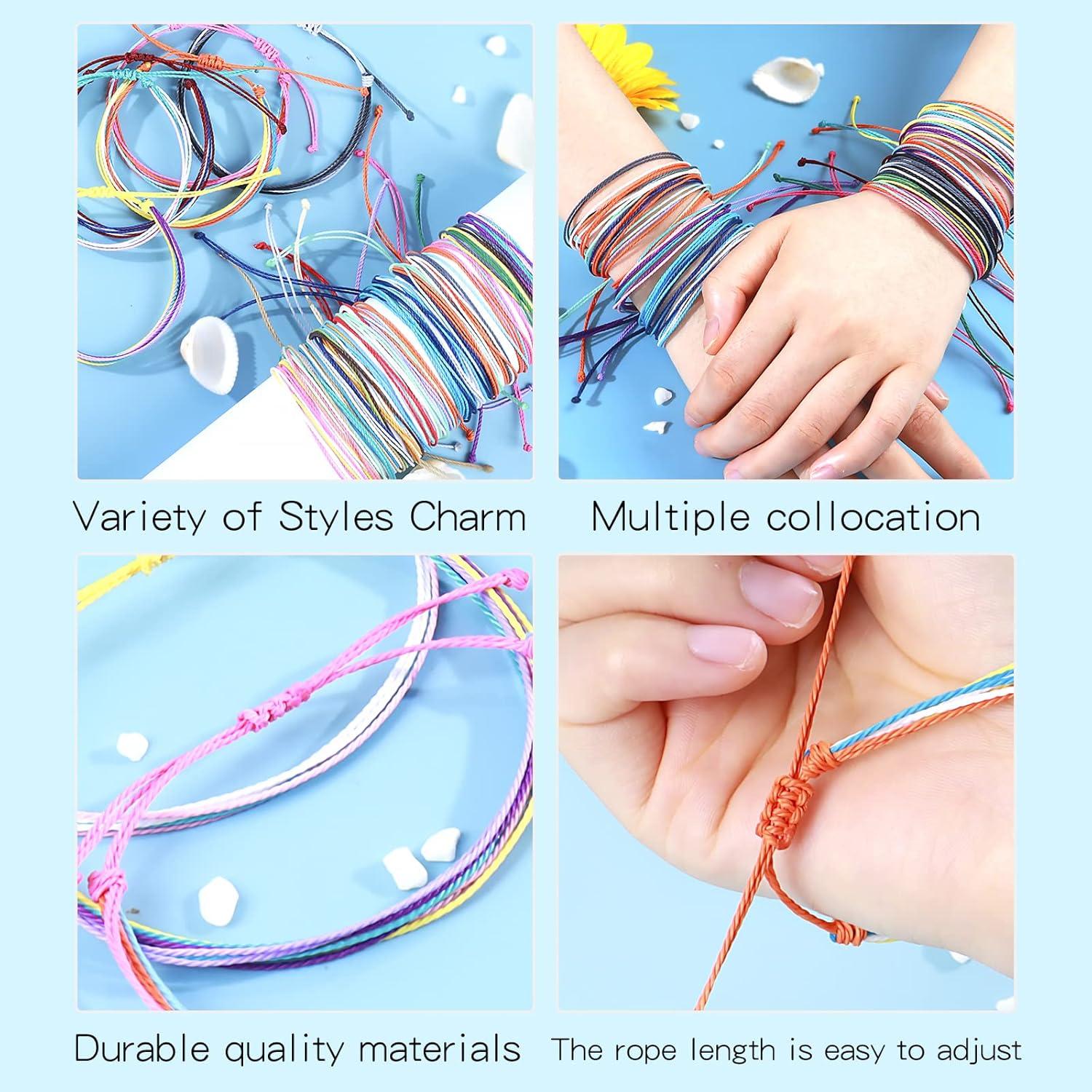 Pulseras de Cuerda Surferas para Mujeres - Long Tiantian - Ajustables