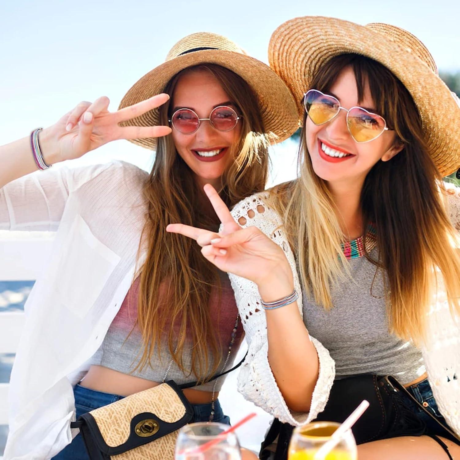 Pulseras de Cuerda Surferas para Mujeres - Long Tiantian - Ajustables