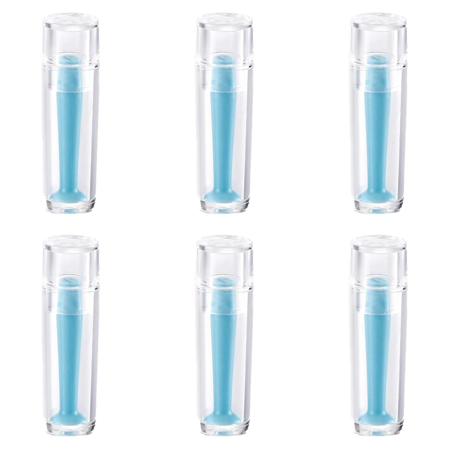 6 Pieces Hard Scleral Lens Remover Tool for RGP, Silicone Eye Contact Lens Plunger Suction Cup