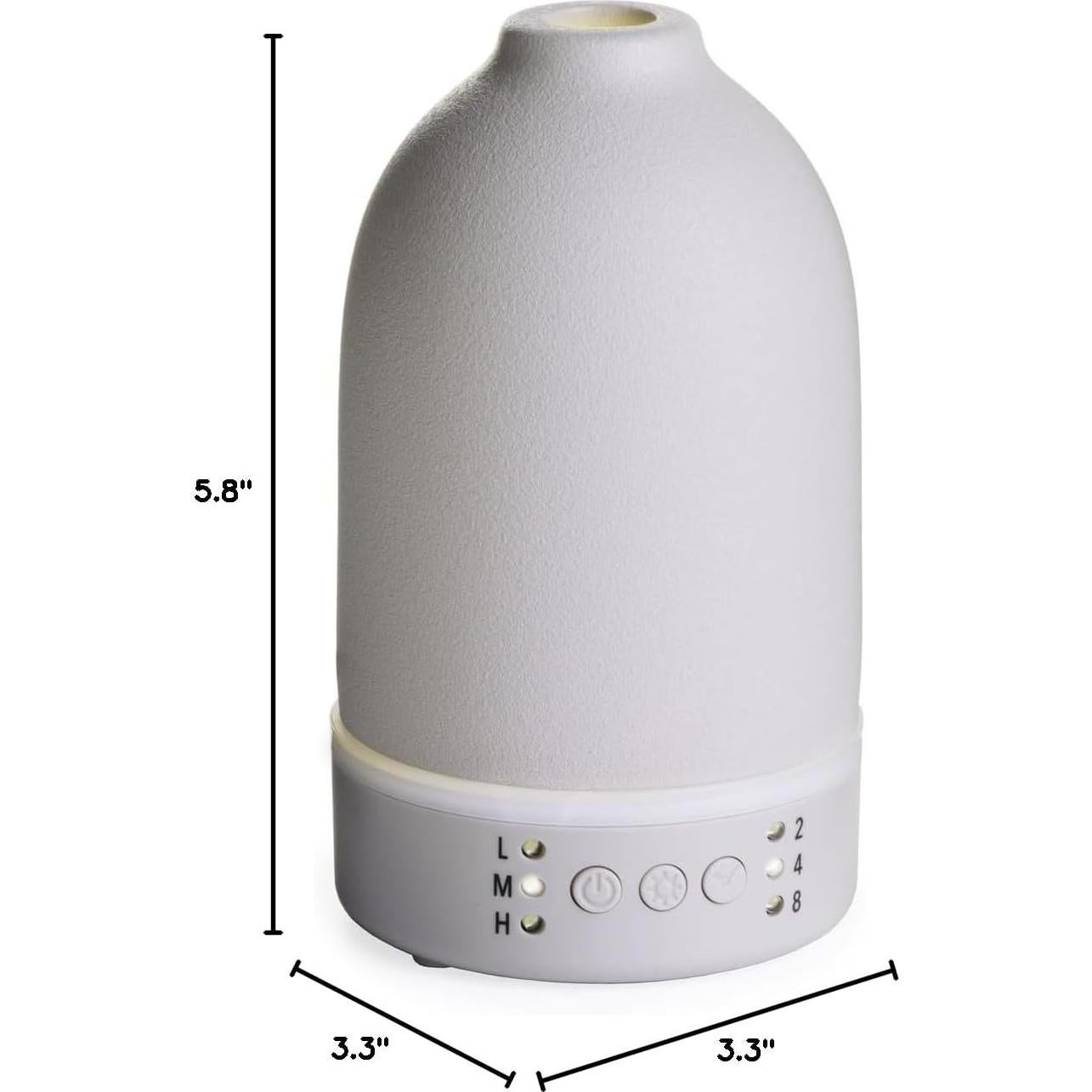 Difusor de Aceite Esencial Airome de Piedra 100ml LED