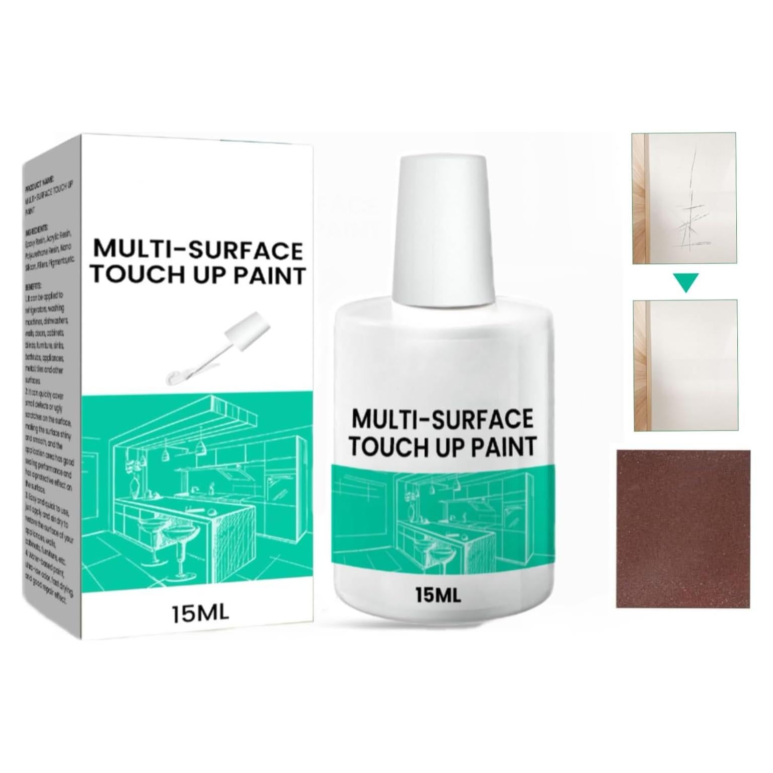 Pintura de Retoque Blanca ZDQULX 20ml Multi Superficie