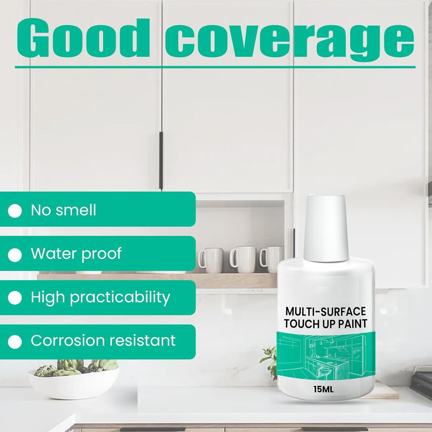 Pintura de Retoque Blanca ZDQULX 20ml Multi Superficie