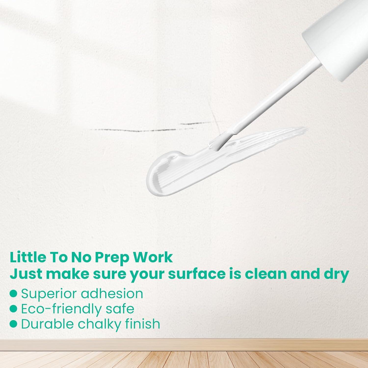 Pintura de Retoque Blanca ZDQULX 20ml Multi Superficie