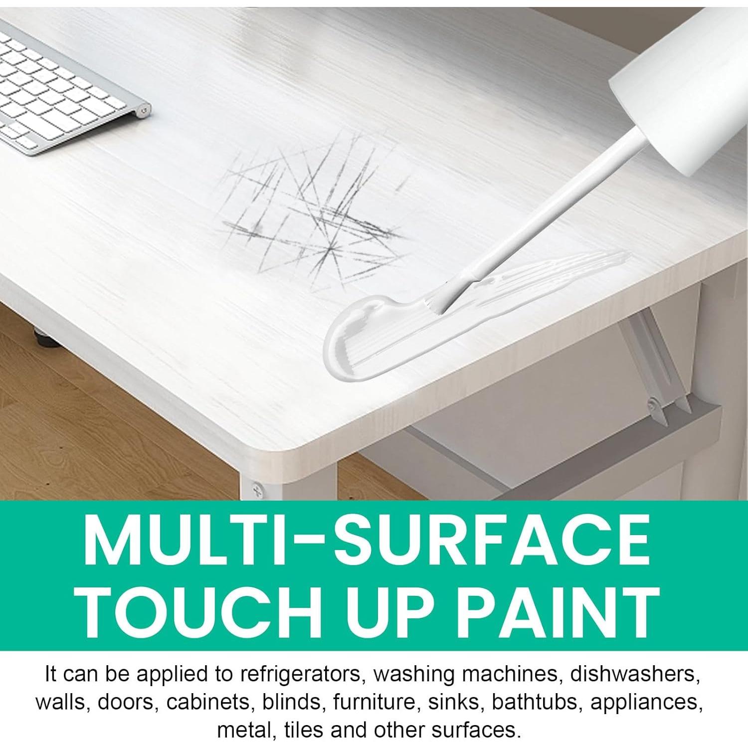 Pintura de Retoque Blanca ZDQULX 20ml Multi Superficie