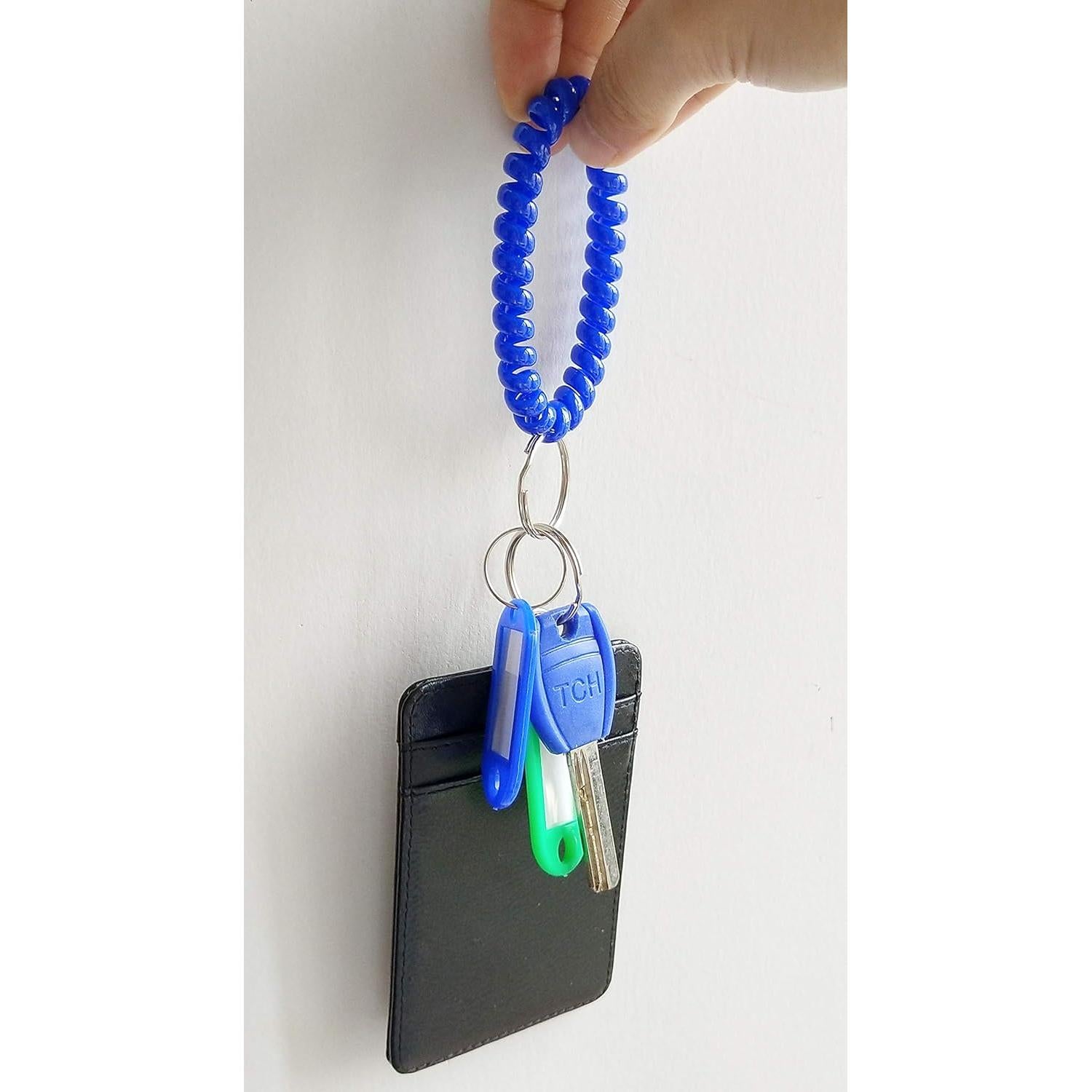 Etiquetas de Llave HoAoOo con Llavero de Muñeca - 10 Colores