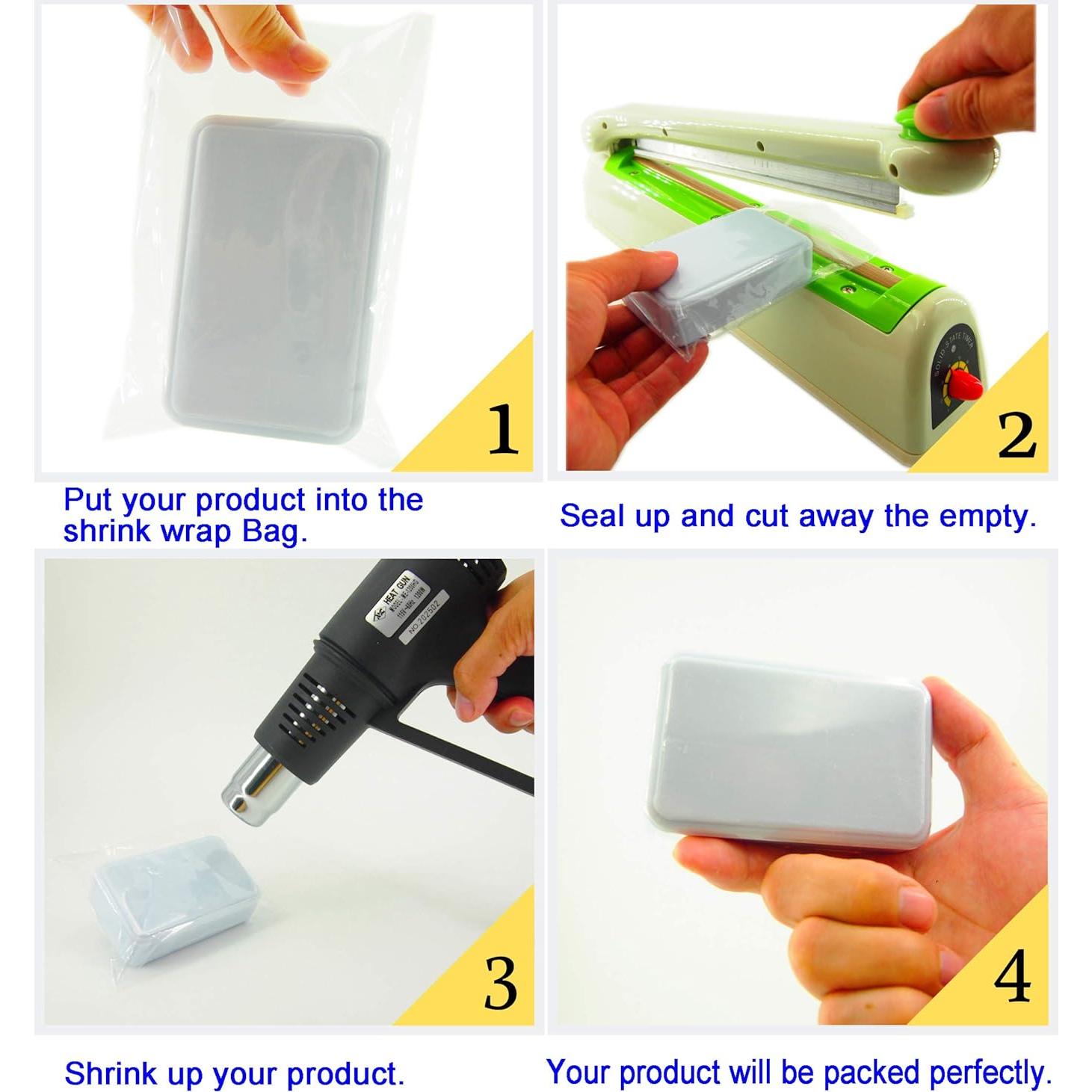 Bolsas de Encofrado Térmico WEIWEI 6.25x28 cm Sin Olor 500 PCS