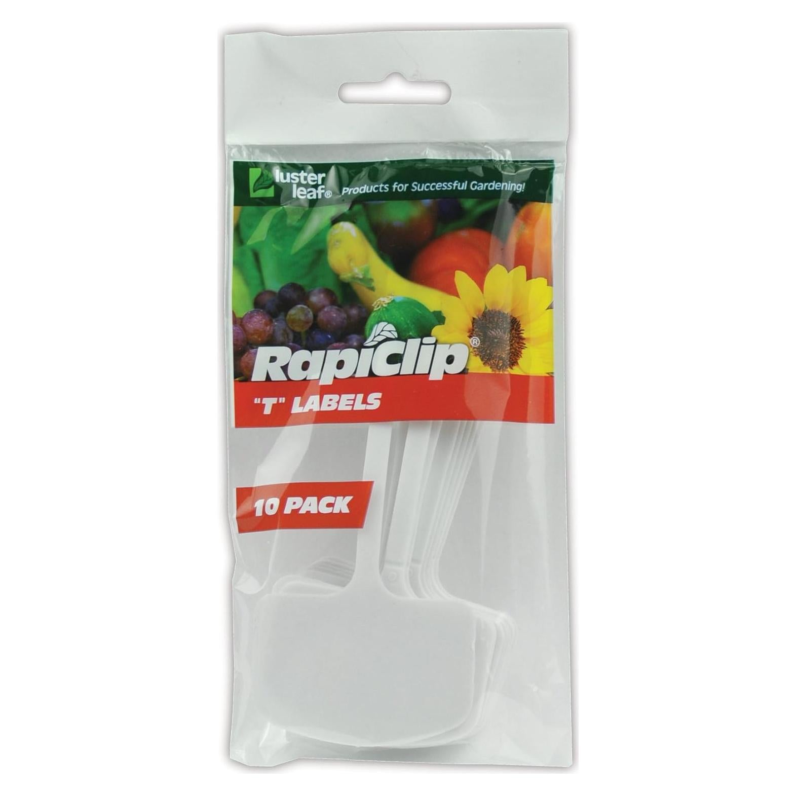 Marcador de Planta T Luster Leaf 820, Paquete de 10 Etiquetas