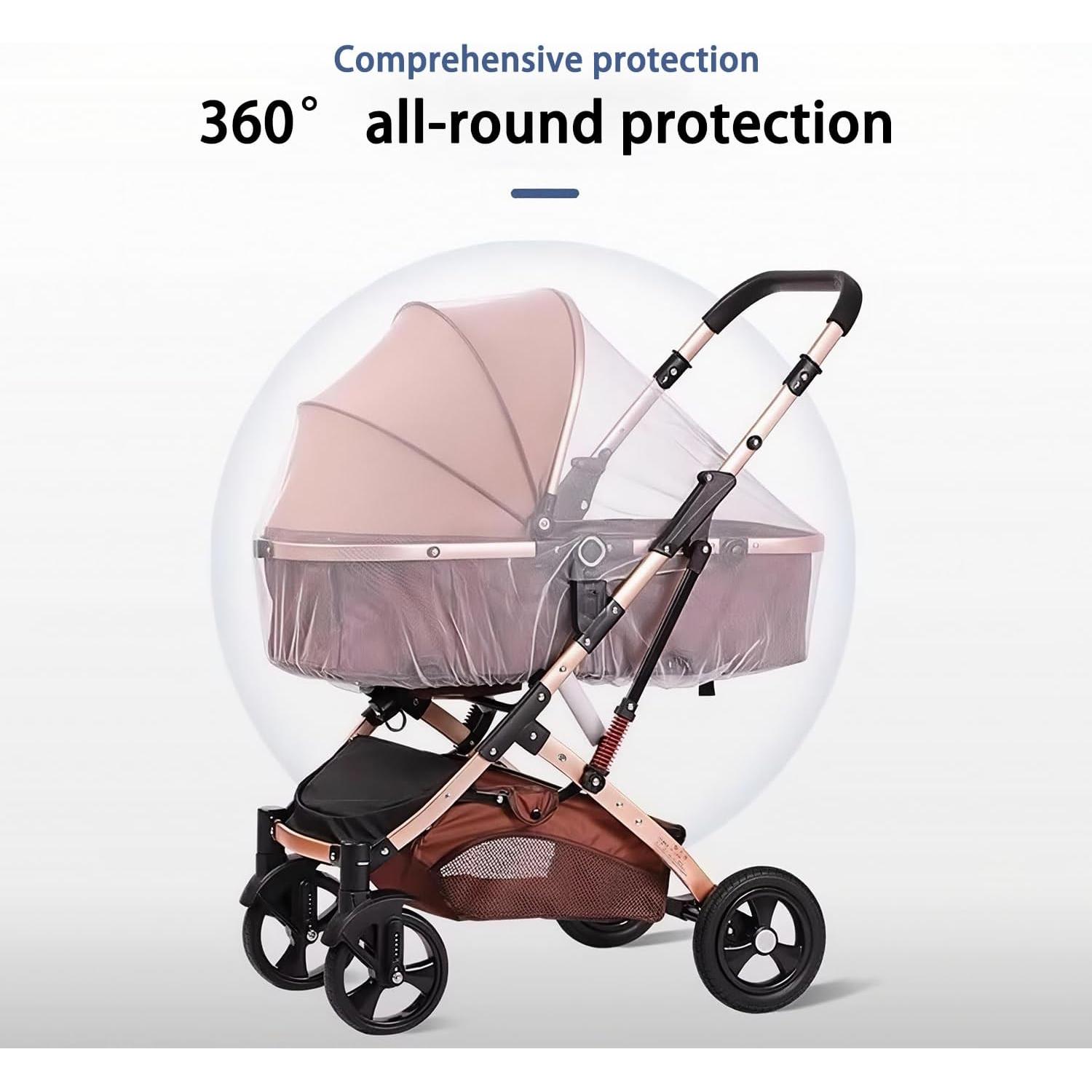 Red Mosquito para Cochecito Vakerga 2Pack Ajuste Universal