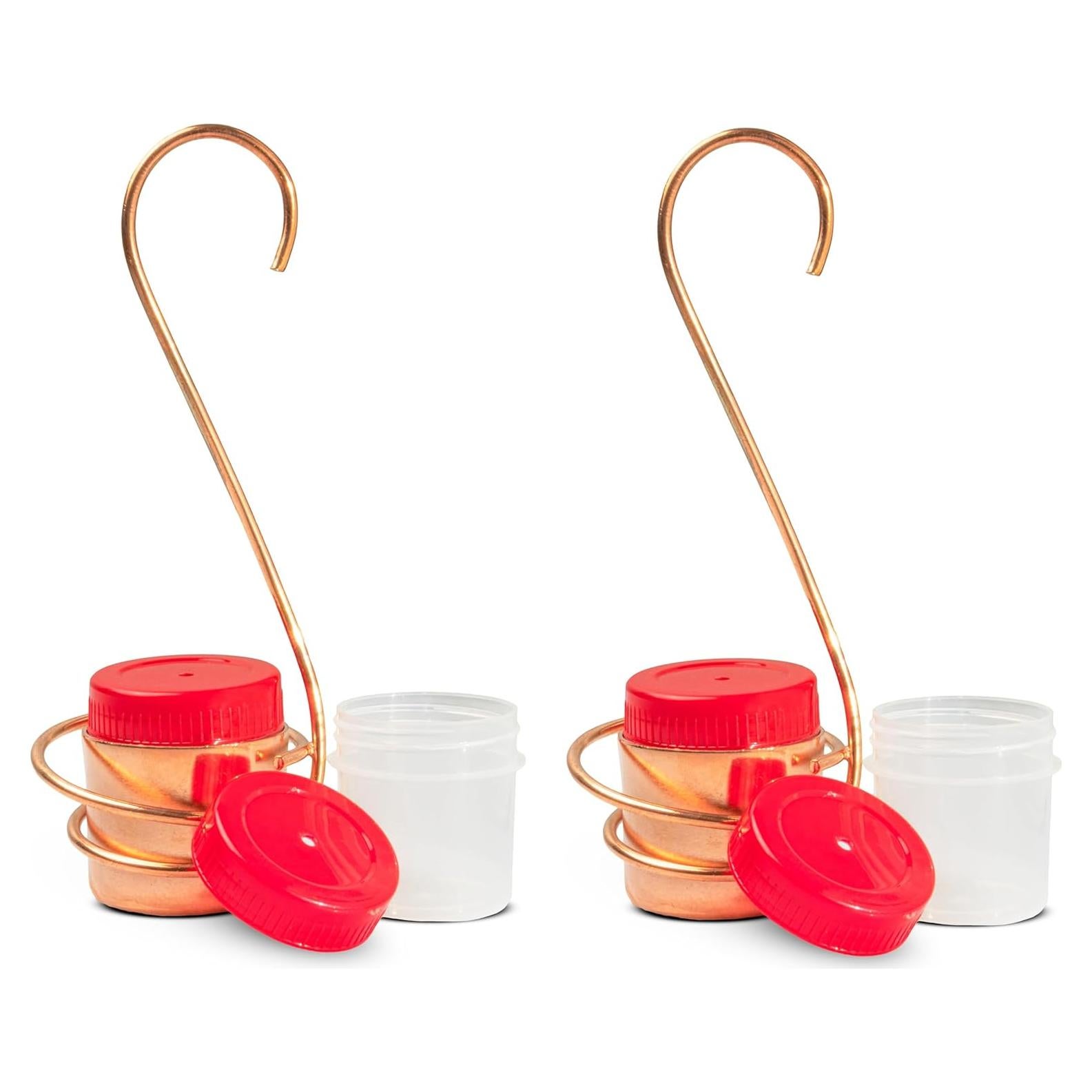 Alimentador de Colibríes Colgante de Cobre Monarch Abode - Paquete de 2