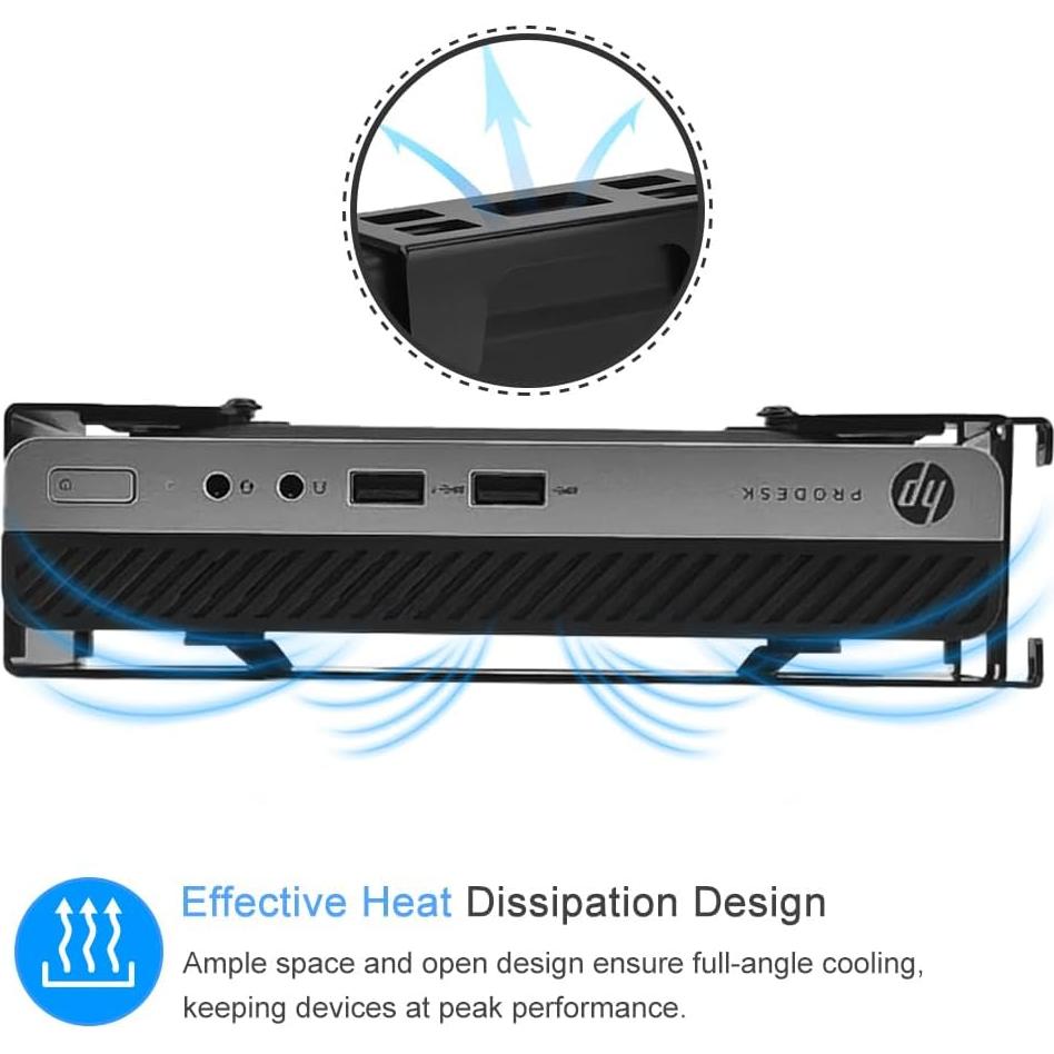 Soporte Metálico IFCASE para HP EliteDesk y ProDesk Mini PC