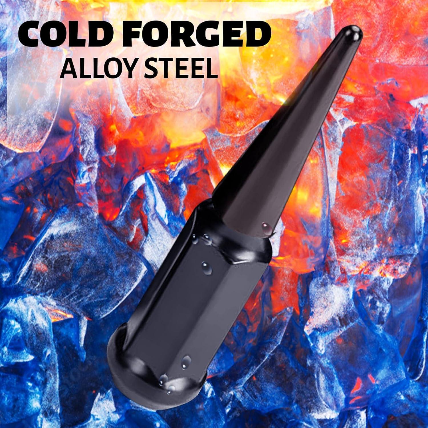 Juego de 24 Tuercas de Púa Mardarth M14x1.5 Asiento Cónico