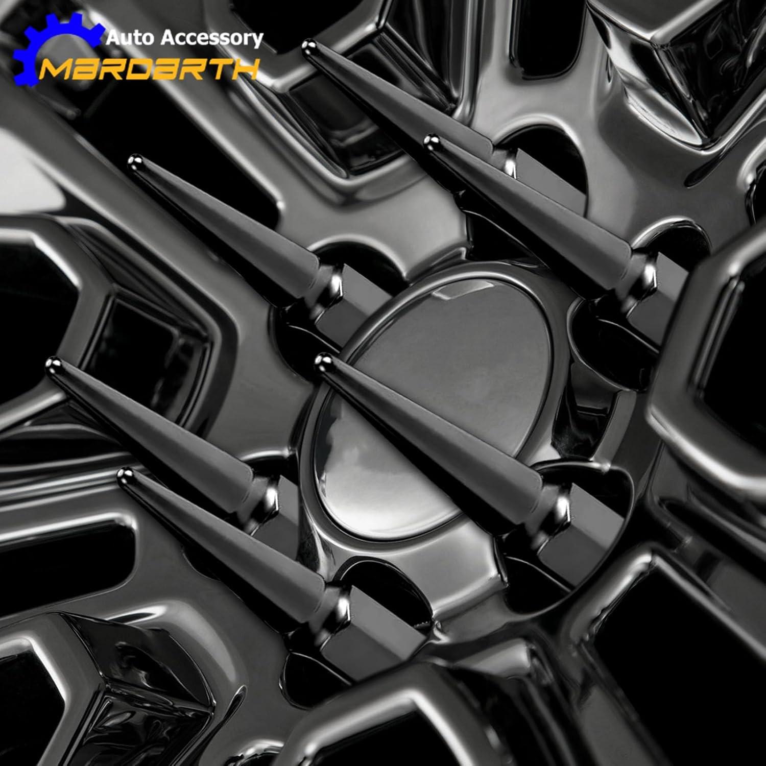 Juego de 24 Tuercas de Púa Mardarth M14x1.5 Asiento Cónico