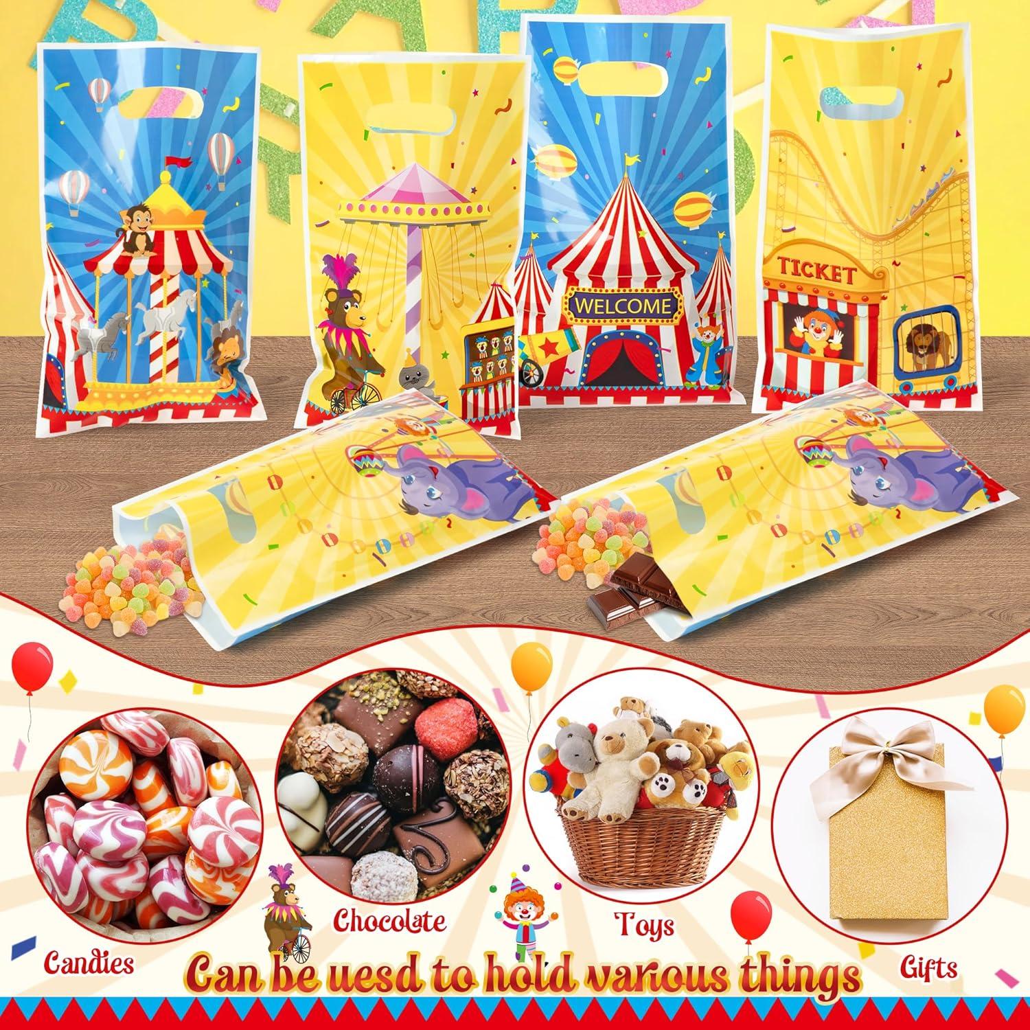 Bolsas de Favor de Fiesta de Circo ArianQicult - 150 Piezas