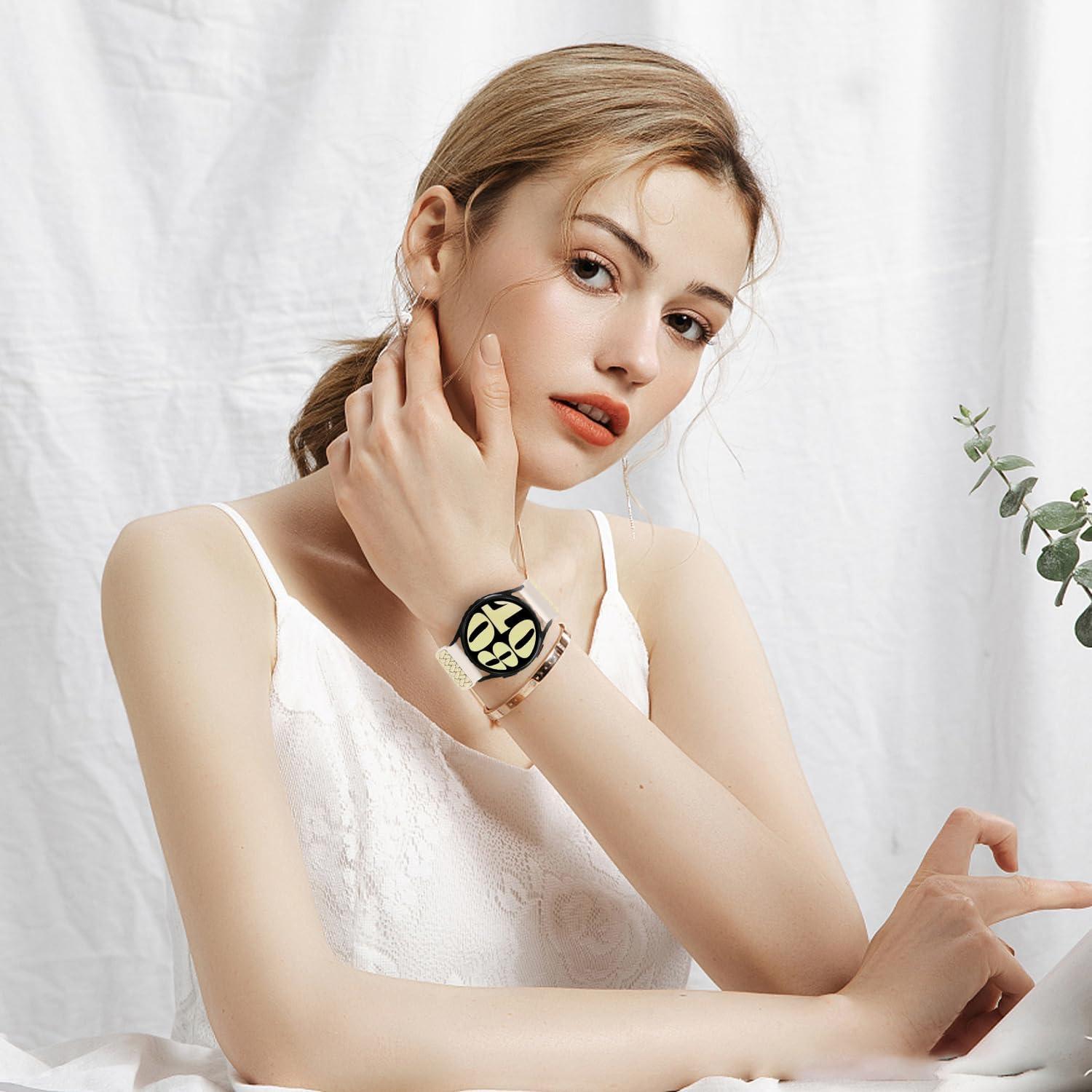 Paquete de 2 bandas trenzadas 18mm Relting - Nylon suave ajustable