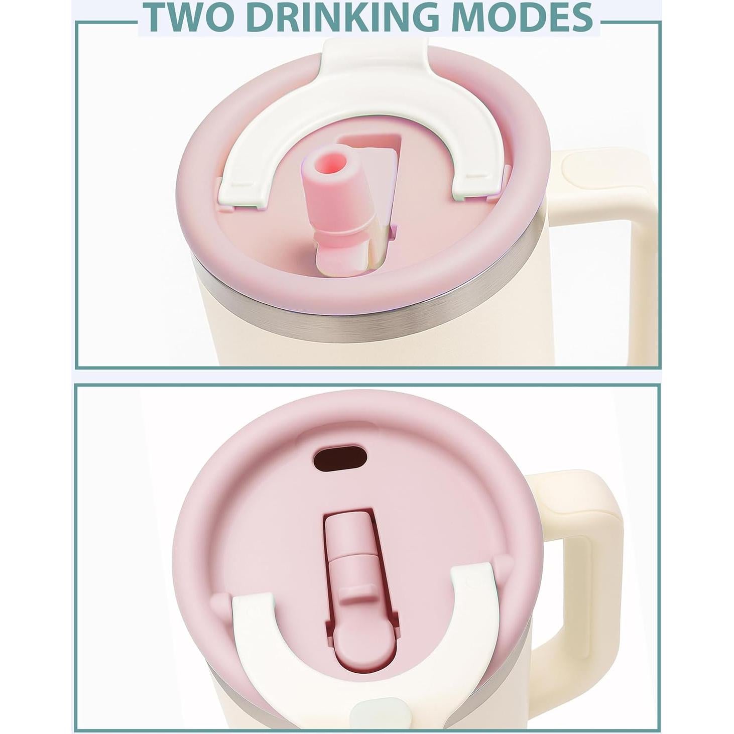 Tapa de Reemplazo Gybahy para Vaso Stanley 40 oz - 2 Paquetes