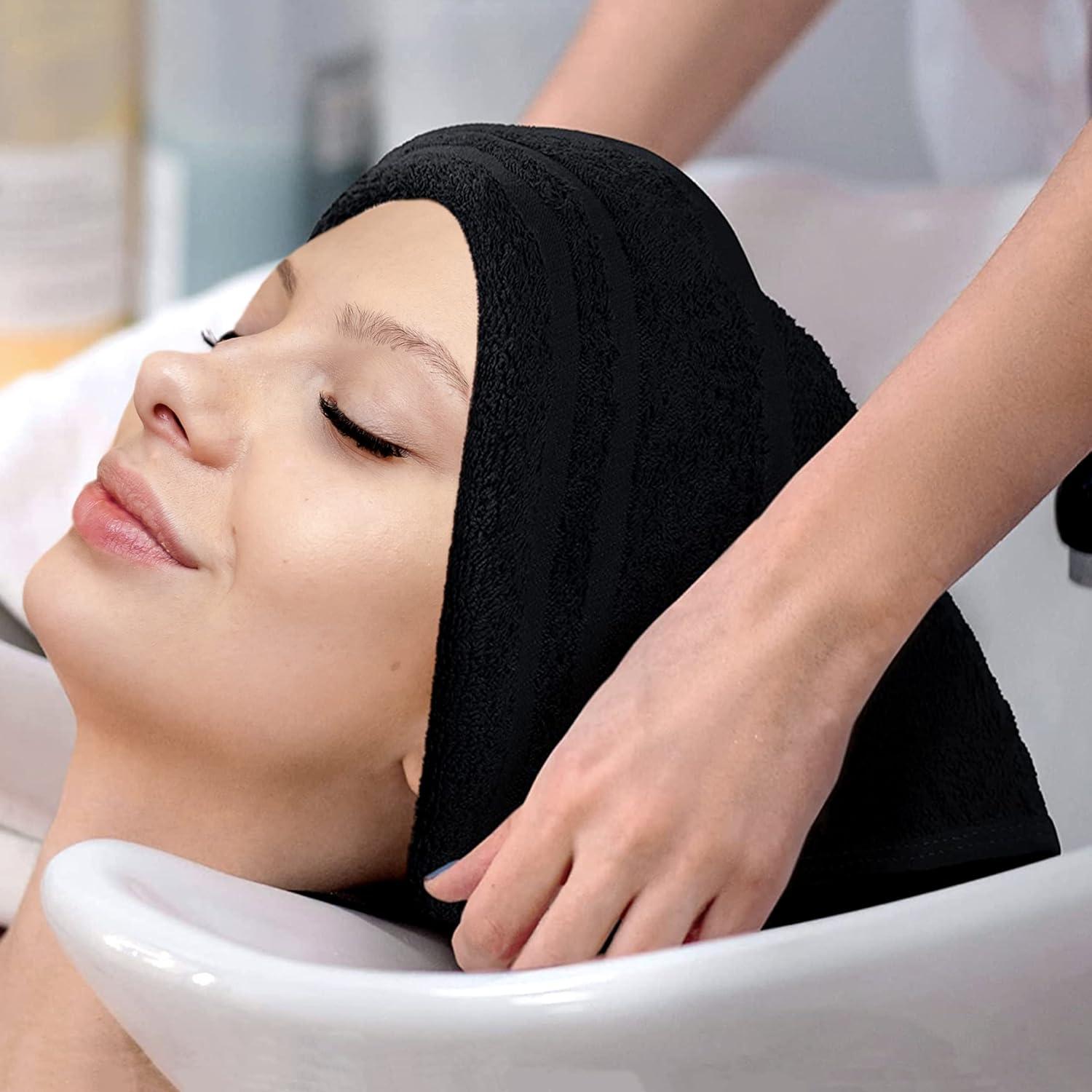 Toallas de Secado de Cabello Microfibra OASISGUEST 2 Pzas 101.6x50.8cm