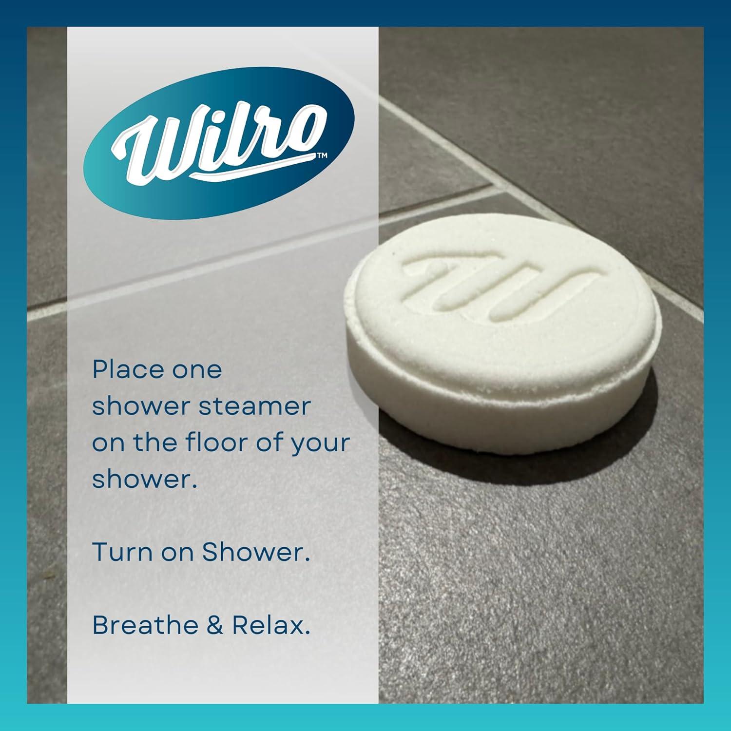 Vapor de Ducha Aromático Wilro Eucalipto Mentolado 3 Paquetes