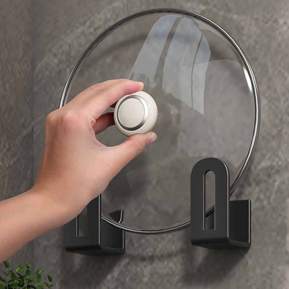 Soporte Organizador de Tapa de Olla Kaileyouxiangongsi Negro