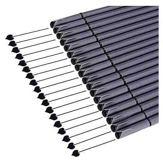 Bolígrafos iBayam 0.38mm Punta Fina Tinta Negra - Paquete 18