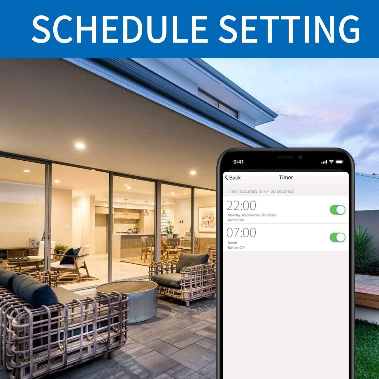 Bombilla Inteligente ANWIO BR30 RGB E26 13W Paquete de 4