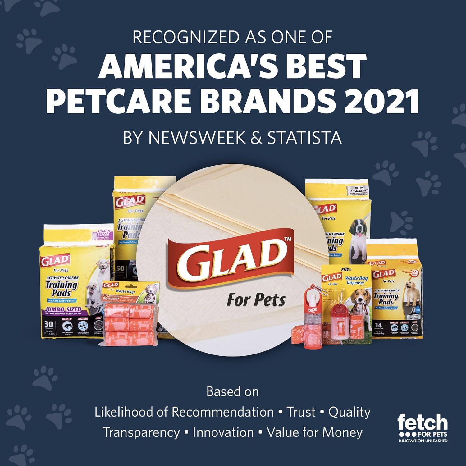 Dispensador de Bolsas de Desechos y Spray Desinfectante Glad for Pets