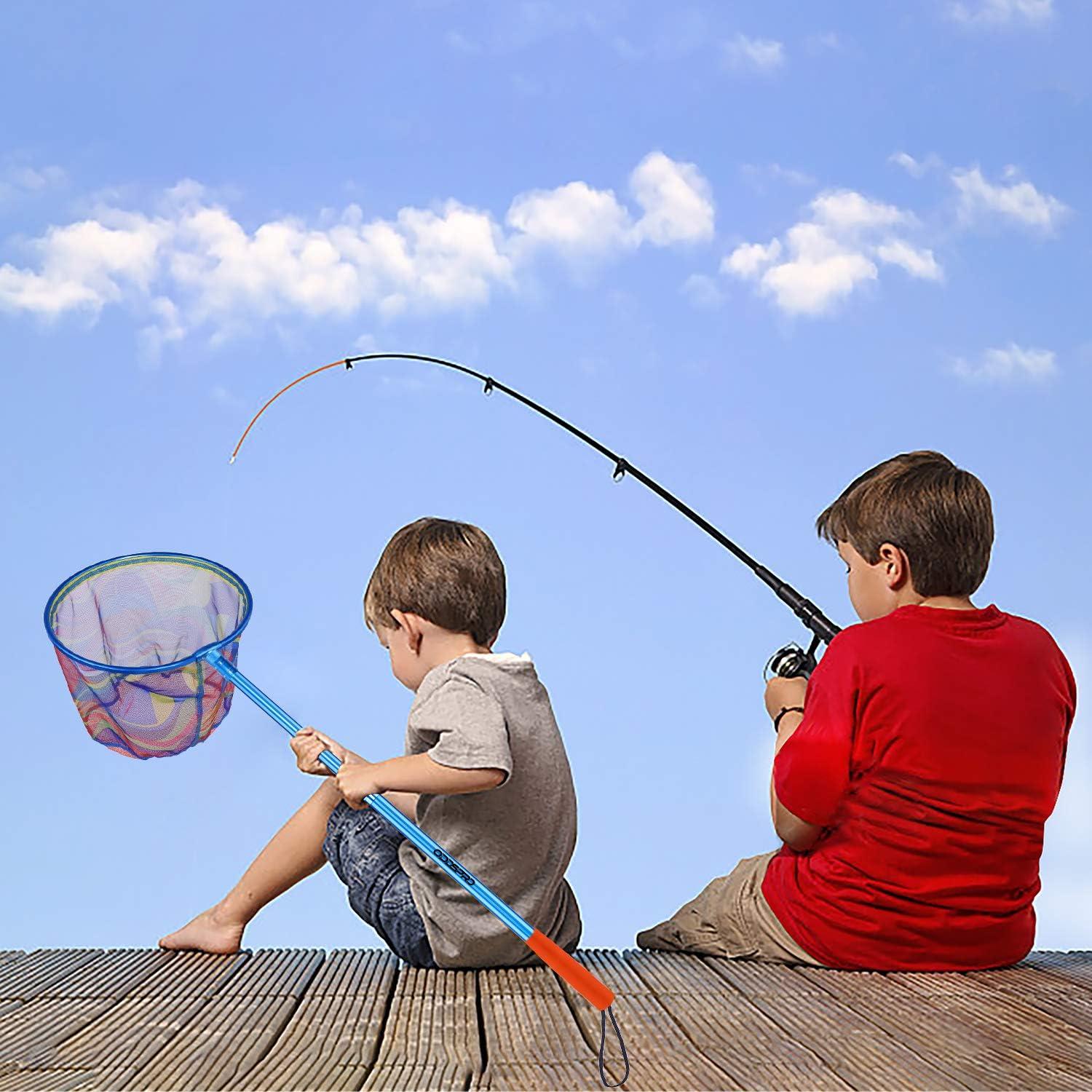Red de Pesca Telescópica ODDSPRO para Niños 29 cm Profundidad