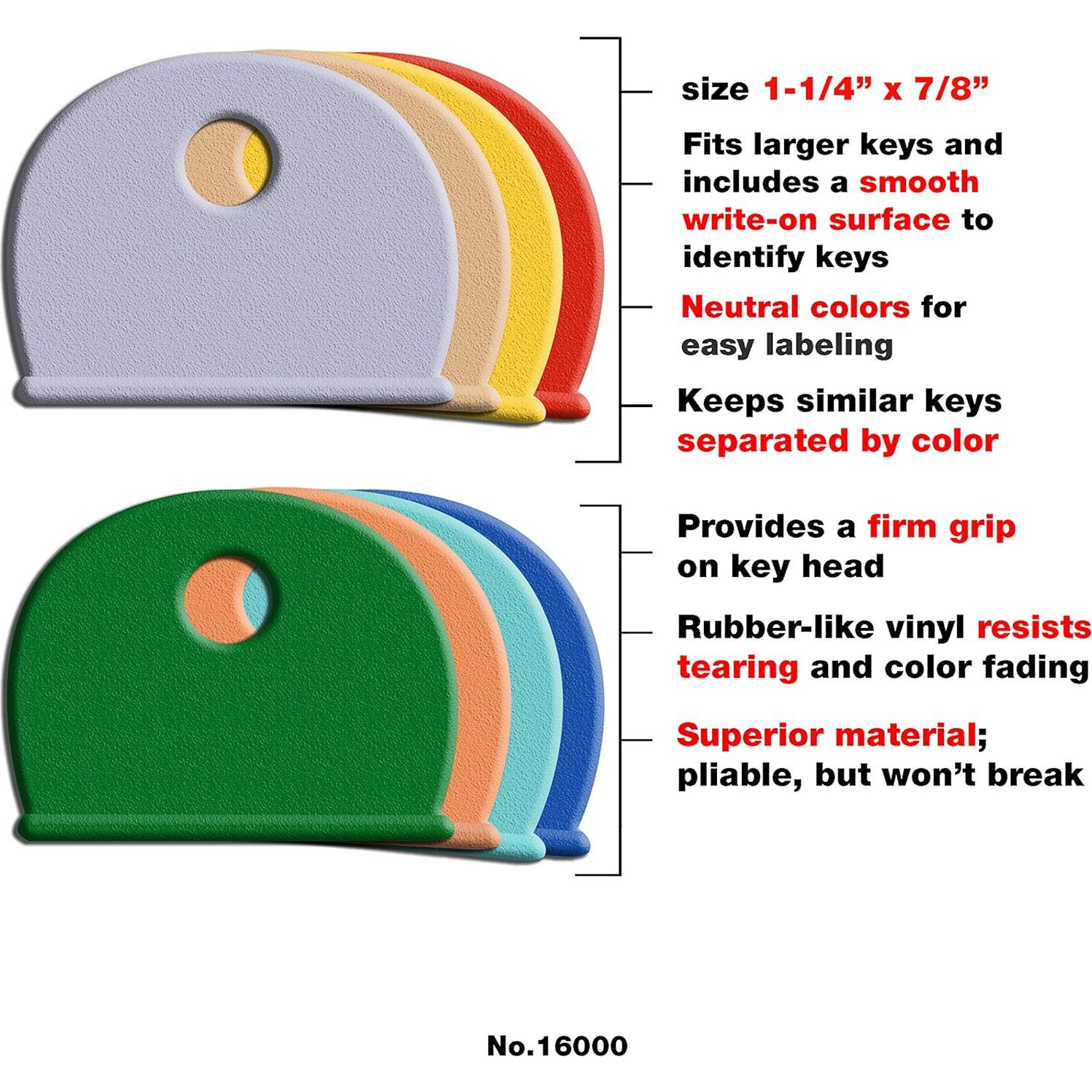 Tapas para Llaves Lucky Line 150 Unidades Colores Variados