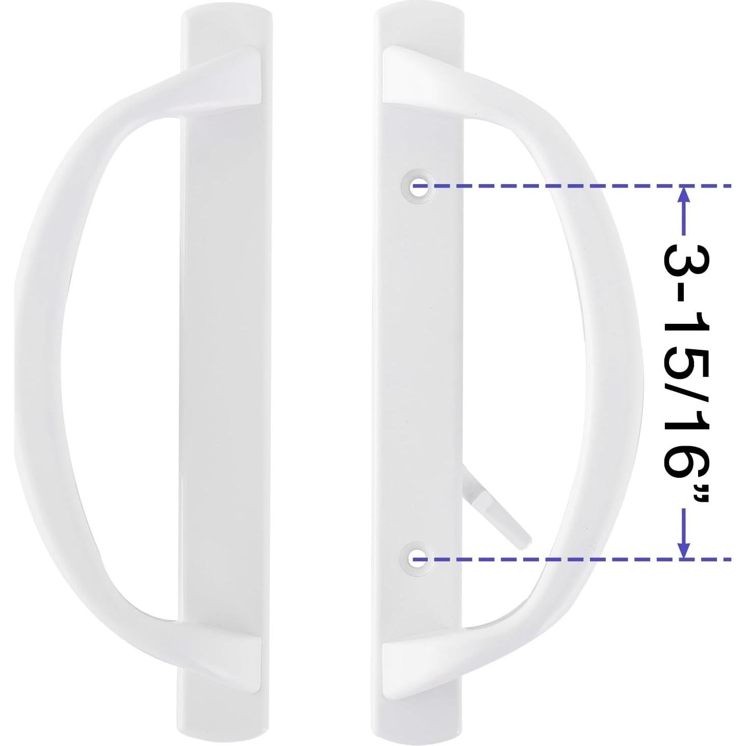 Juego de Manijas Deslizantes DECEBALUS con Cerradura de Mortaja