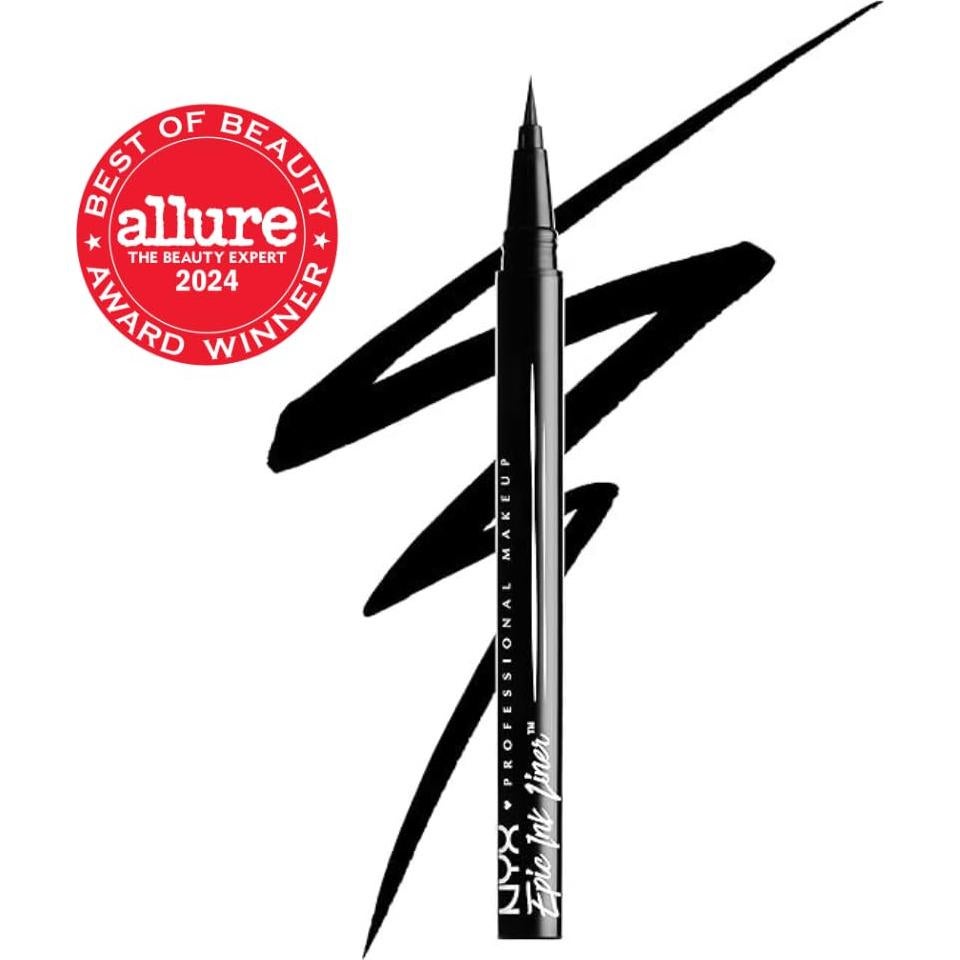 Delineador Líquido Impermeable NYX Epic Ink - Negro Mate