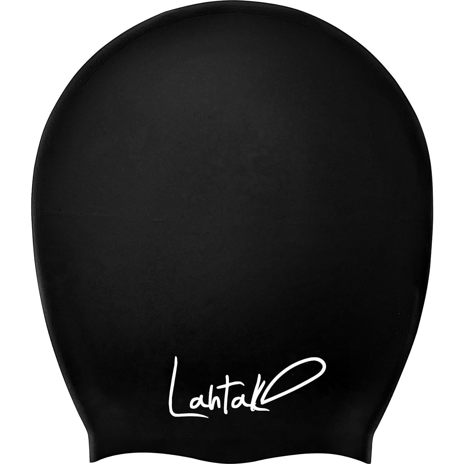 Gorro de natación Lahtak XXL para cabello largo y trenzas
