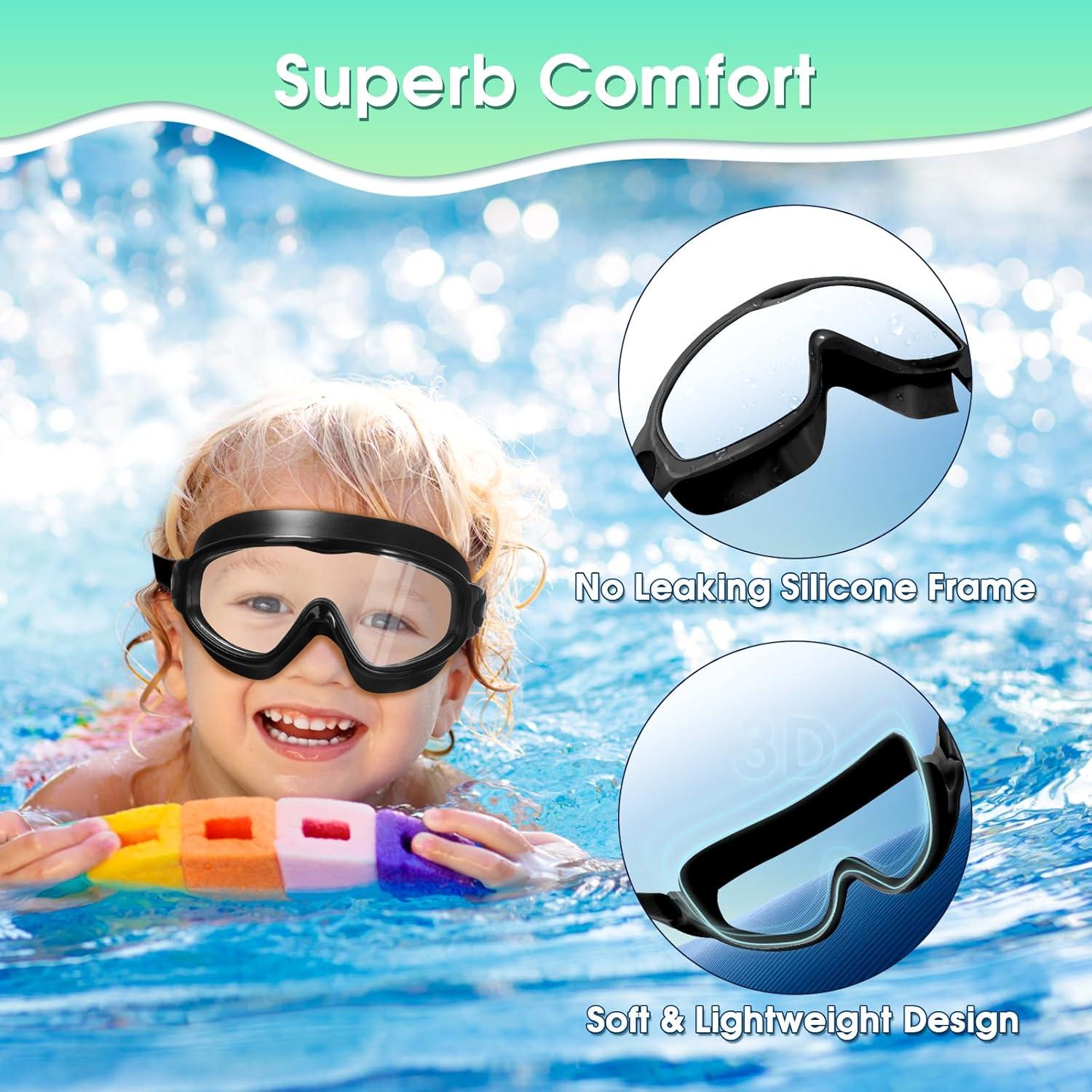 Gafas de natación para niños EverSport 2 Pack, antiempañantes