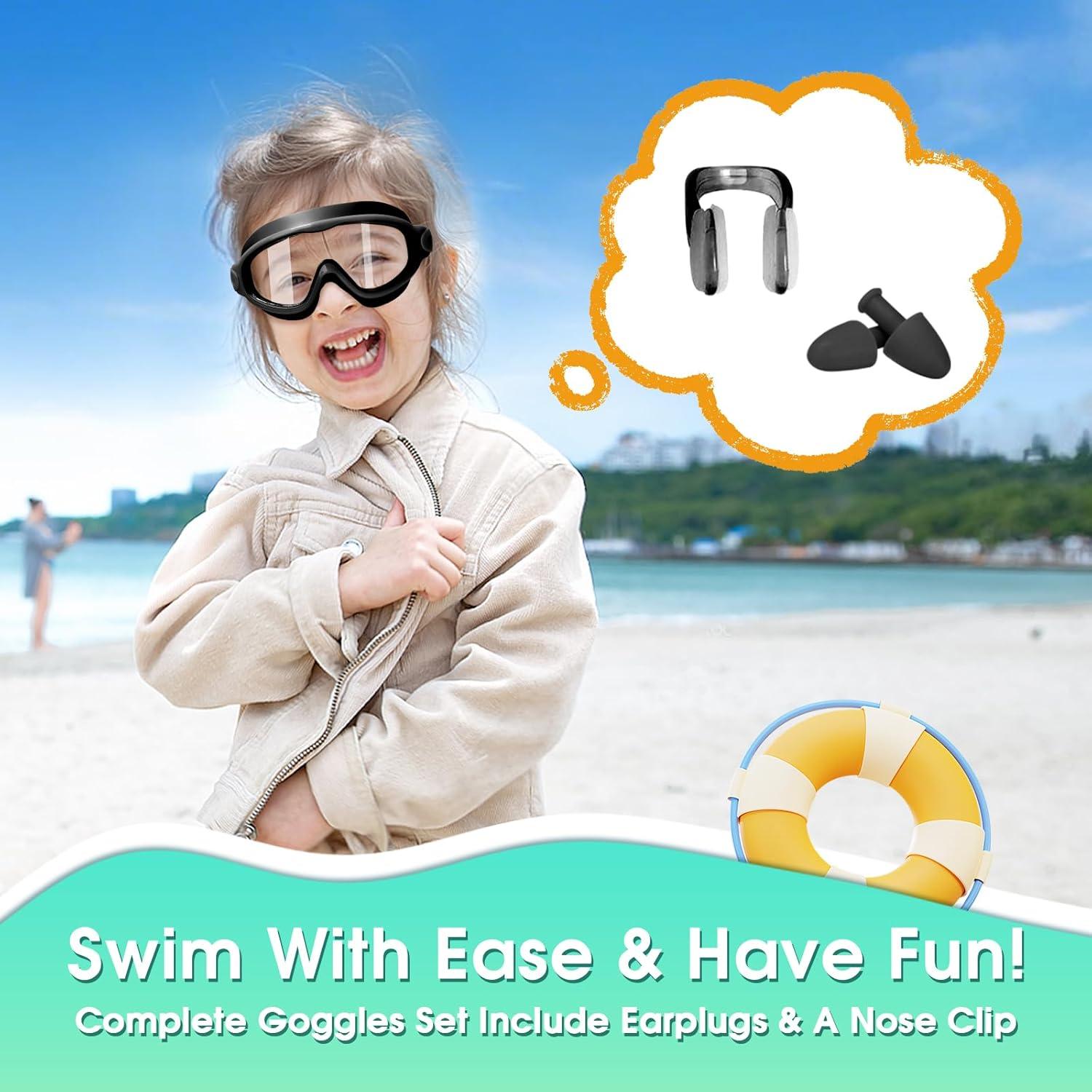 Gafas de natación para niños EverSport 2 Pack, antiempañantes