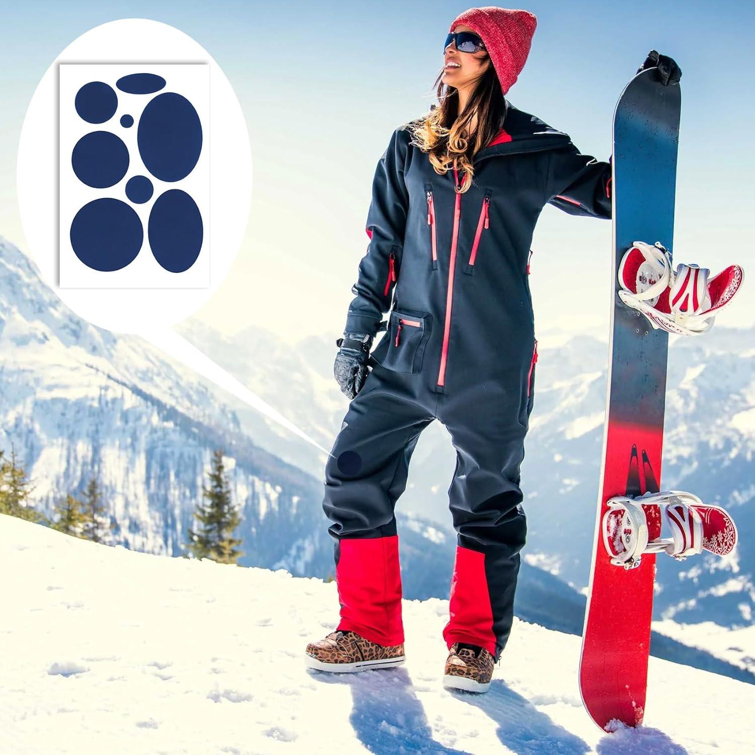 Kit de Parches de Reparación OIIKI 48 Piezas Autoadhesivos