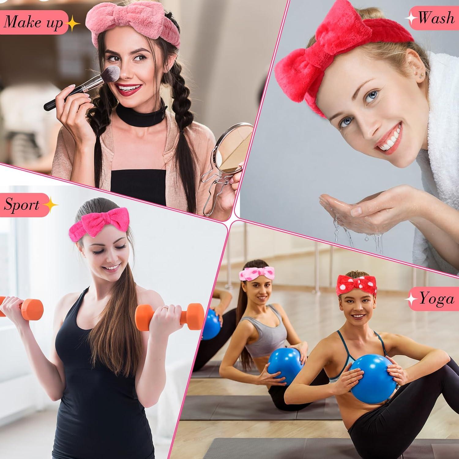 Banda para la cabeza de spa WILLBOND 24 piezas ajustables