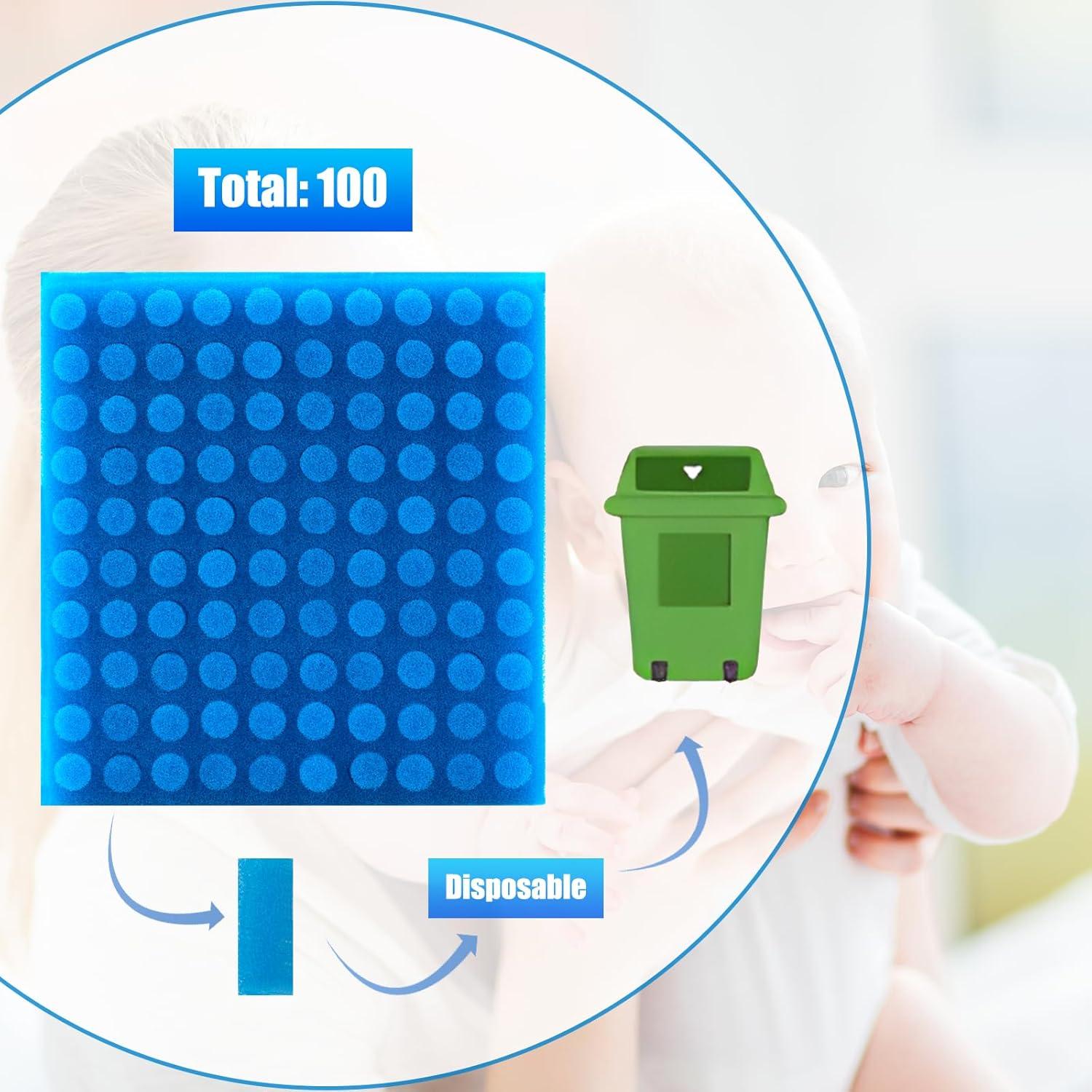 Esponjas de Higiene para Aspirador Nasal Esonto 100 Unidades