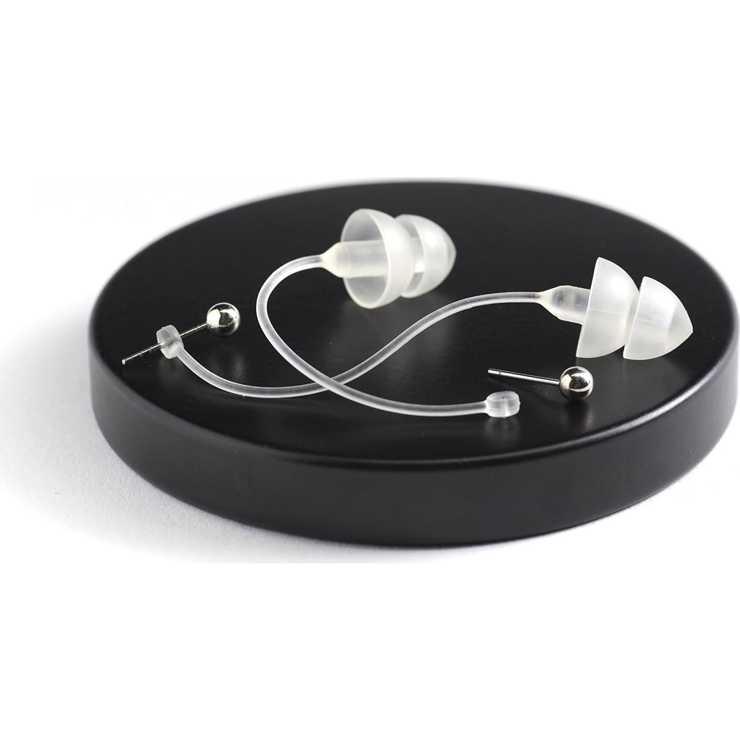 Tapones para oídos EarAngels de alta fidelidad (1 par) claro